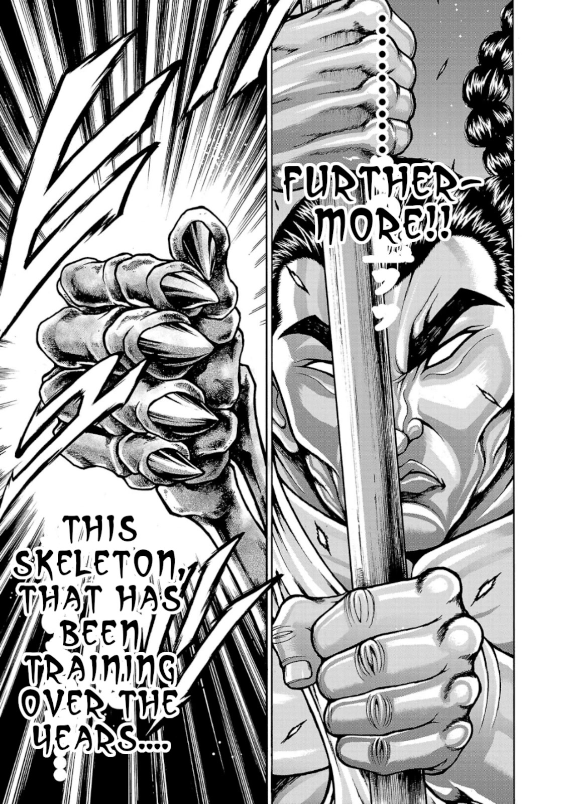Baki Side Story - Retsu Kaioh Doesn't Mind Even if it's in another World Chapter 33 page 13 - Chapter 33: Human limits