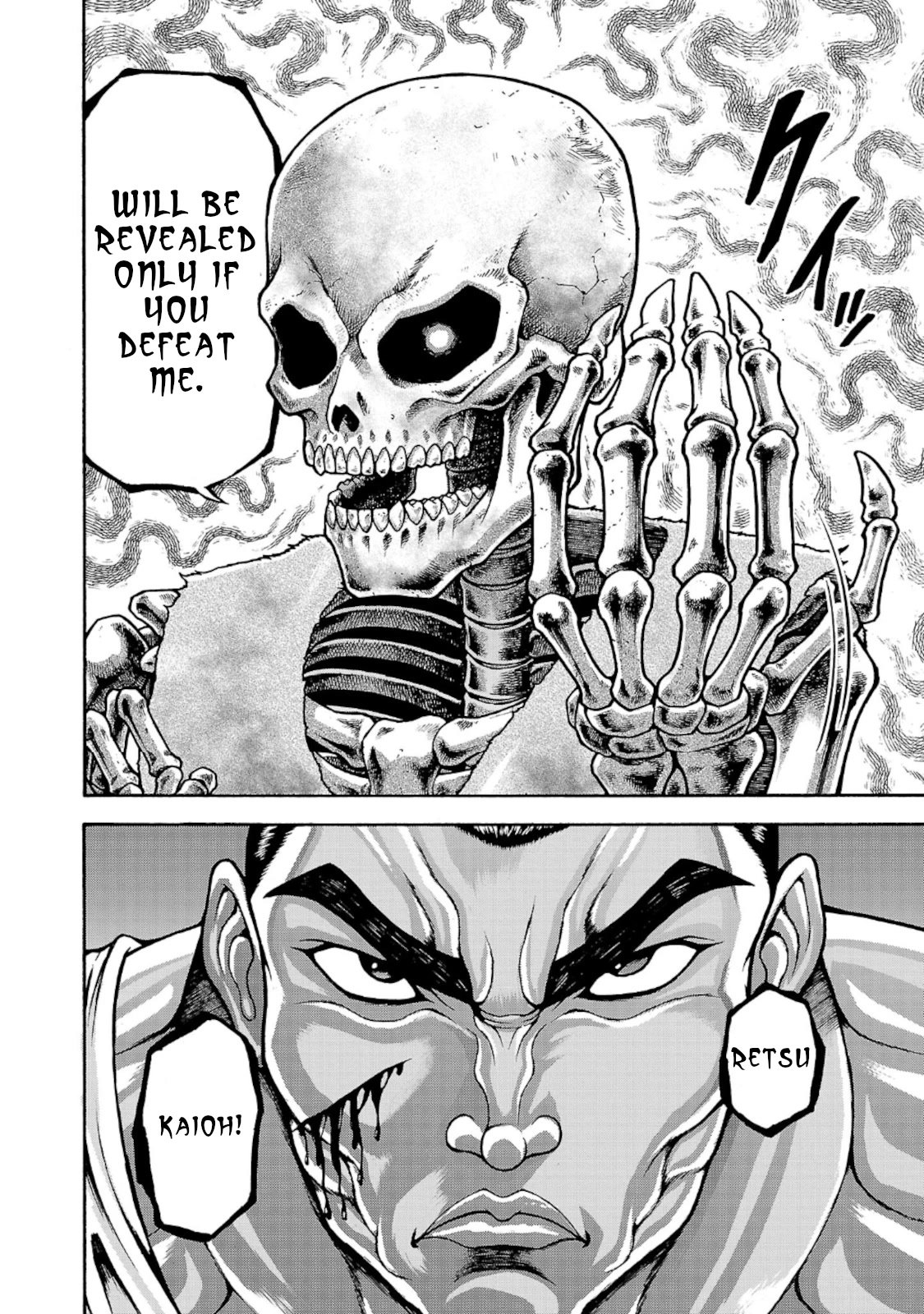 Baki Side Story - Retsu Kaioh Doesn't Mind Even if it's in another World Chapter 33 page 25 - Chapter 33: Human limits