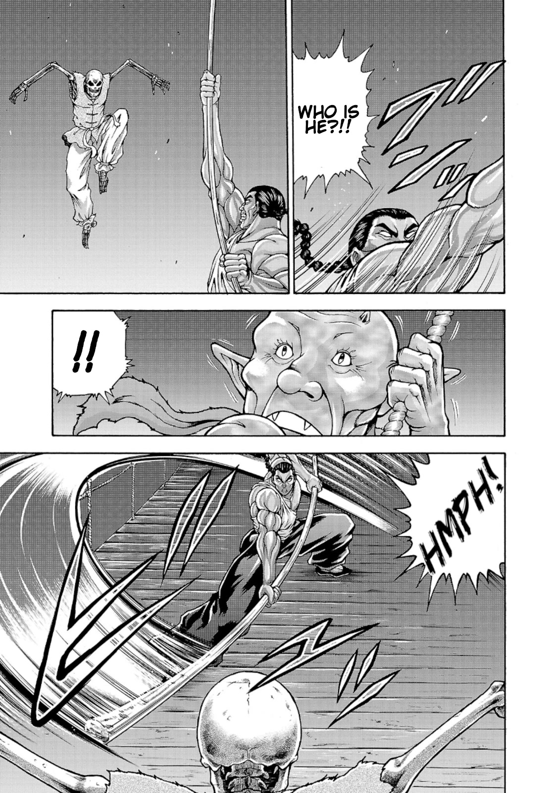 Baki Side Story - Retsu Kaioh Doesn't Mind Even if it's in another World Chapter 33 page 9 - Chapter 33: Human limits