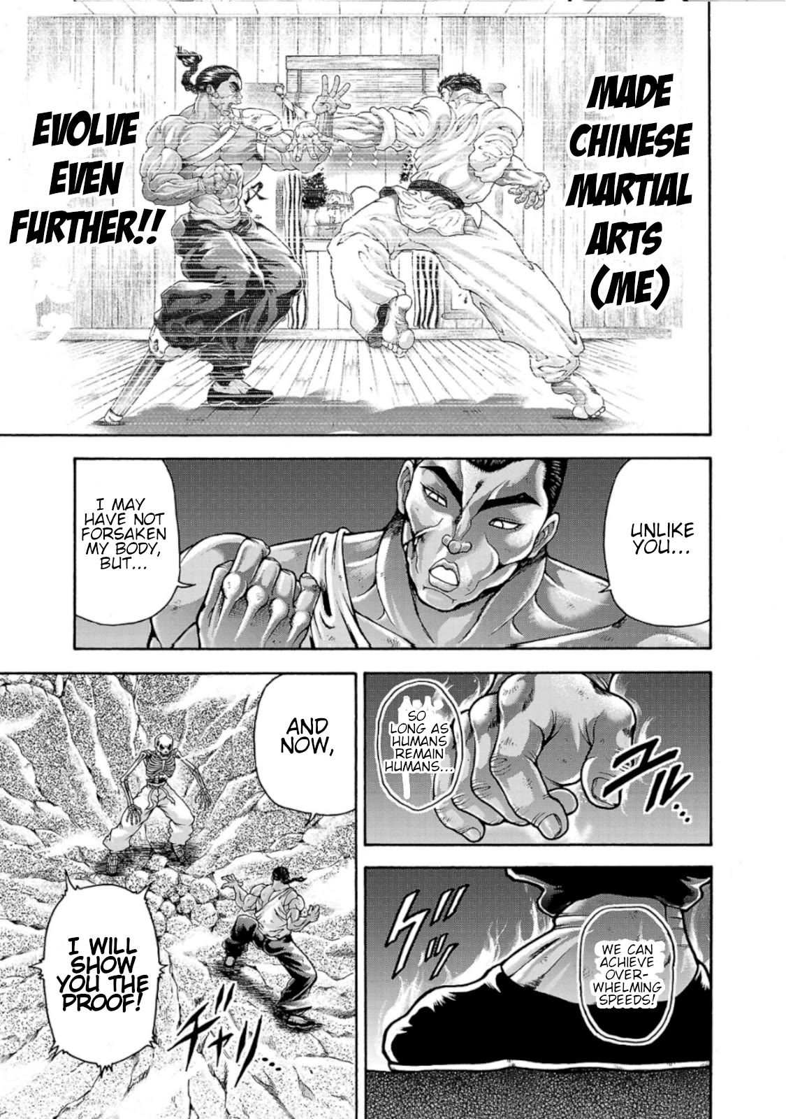 Baki Side Story - Retsu Kaioh Doesn't Mind Even if it's in another World Chapter 35 page 12 - Chapter 35: Shaori