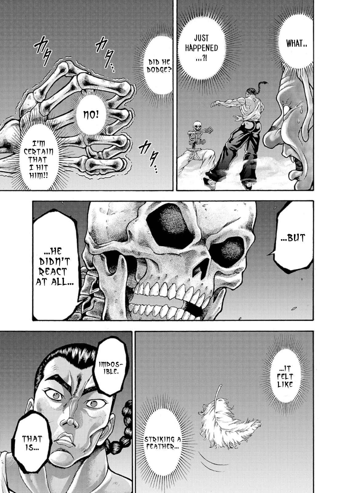 Baki Side Story - Retsu Kaioh Doesn't Mind Even if it's in another World Chapter 35 page 8 - Chapter 35: Shaori