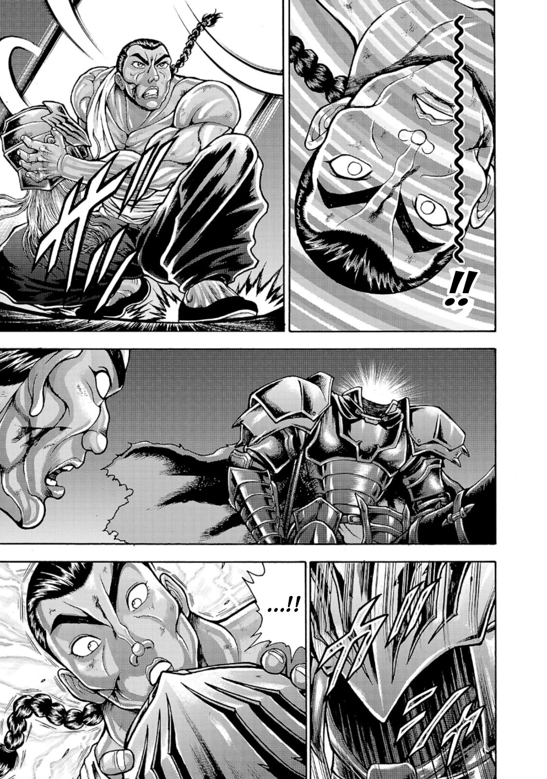 Baki Side Story - Retsu Kaioh Doesn't Mind Even if it's in another World Chapter 36 page 14 - Chapter 36: Death prophecy