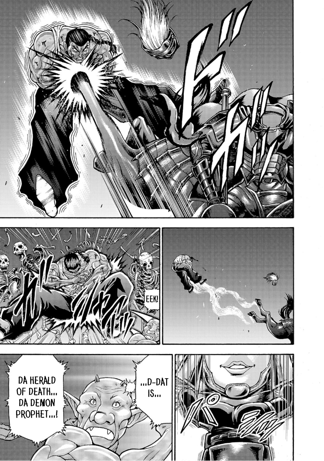 Baki Side Story - Retsu Kaioh Doesn't Mind Even if it's in another World Chapter 36 page 16 - Chapter 36: Death prophecy