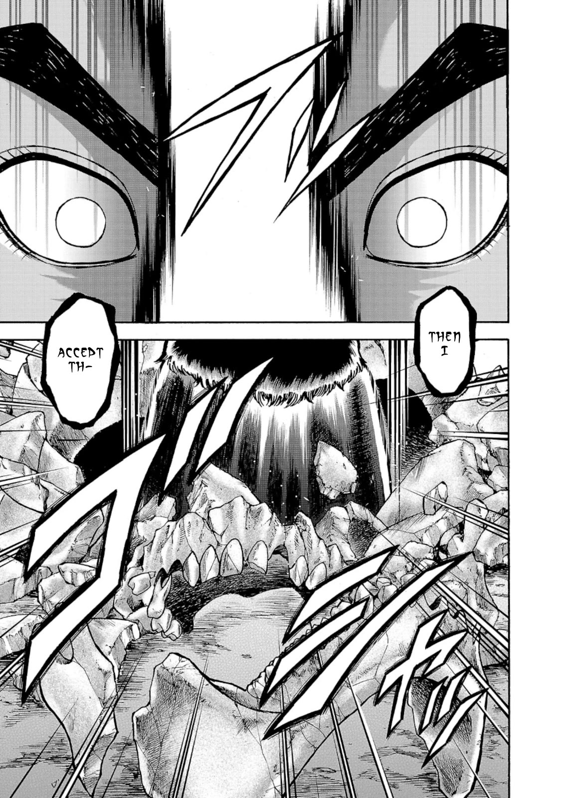 Baki Side Story - Retsu Kaioh Doesn't Mind Even if it's in another World Chapter 36 page 9 - Chapter 36: Death prophecy