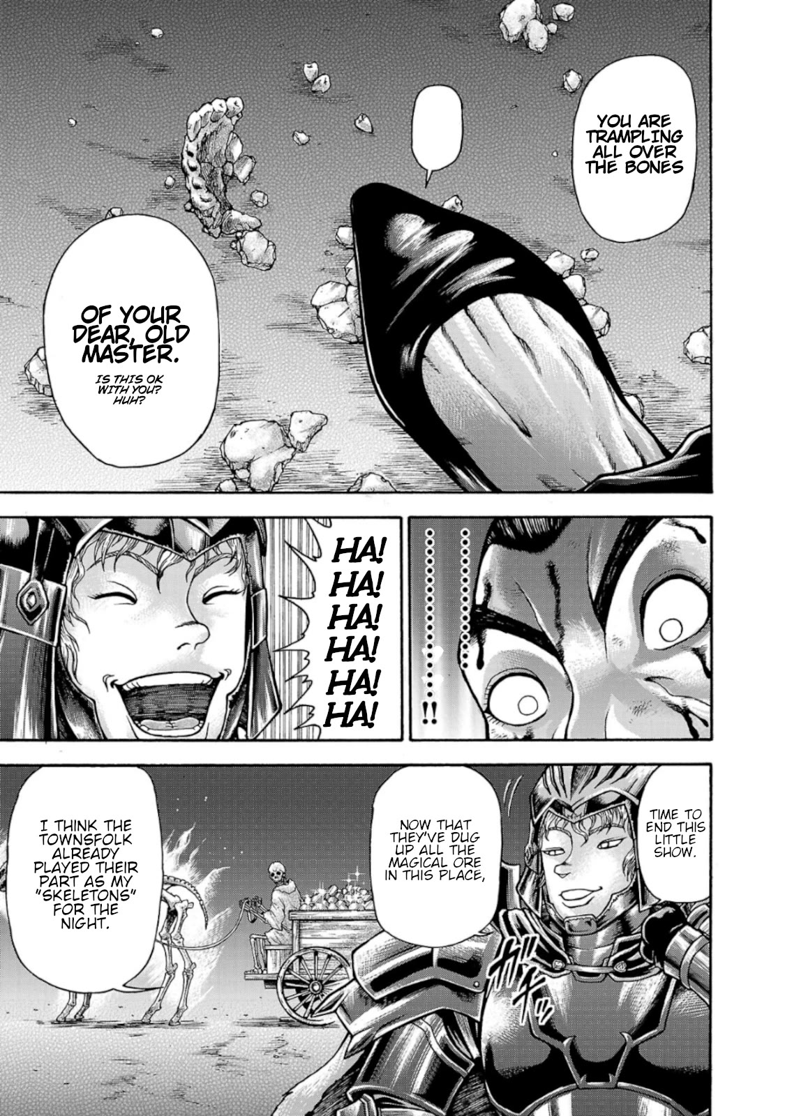 Baki Side Story - Retsu Kaioh Doesn't Mind Even if it's in another World Chapter 37 page 13 - Chapter 37: Disgrace