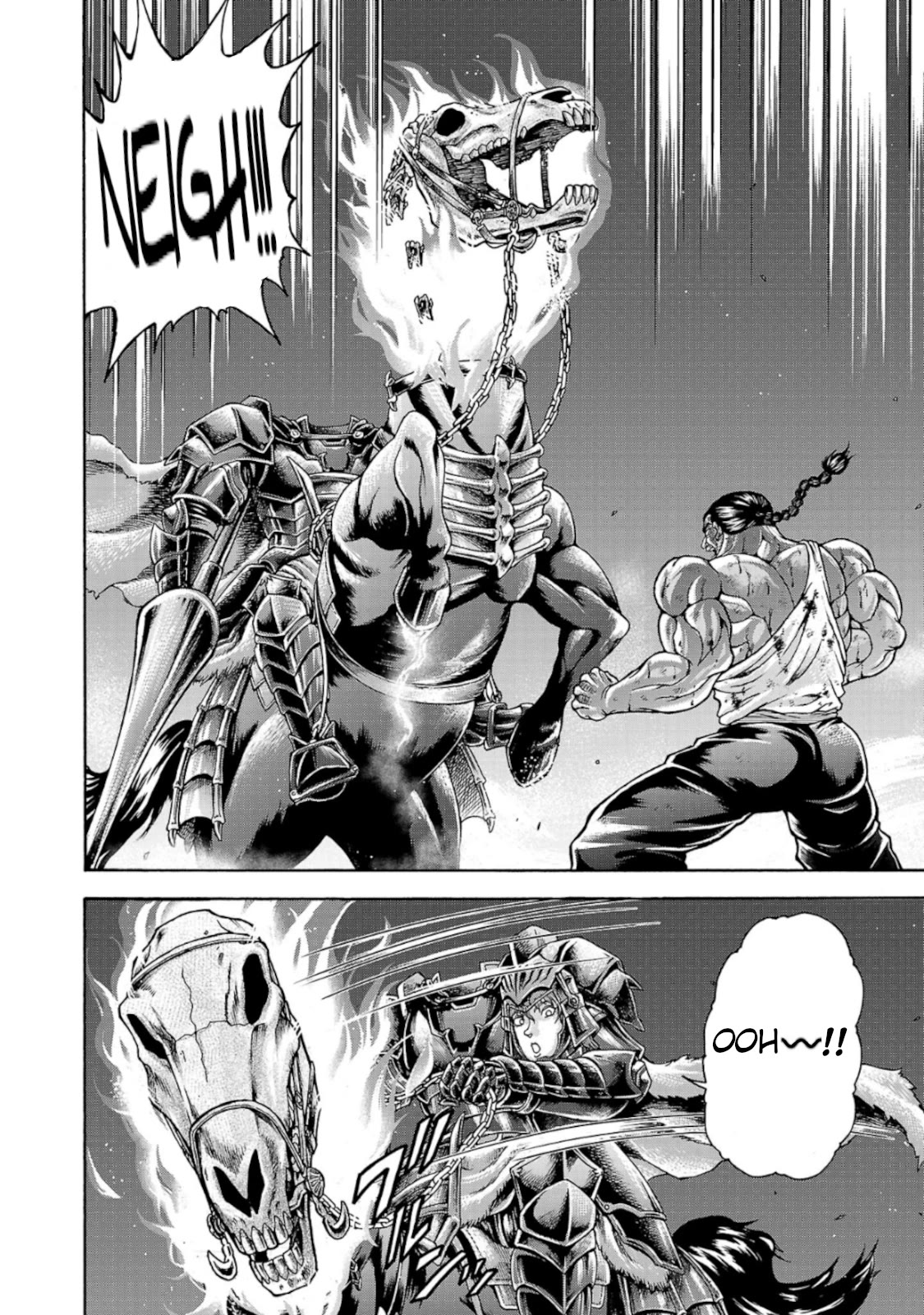 Baki Side Story - Retsu Kaioh Doesn't Mind Even if it's in another World Chapter 37 page 4 - Chapter 37: Disgrace