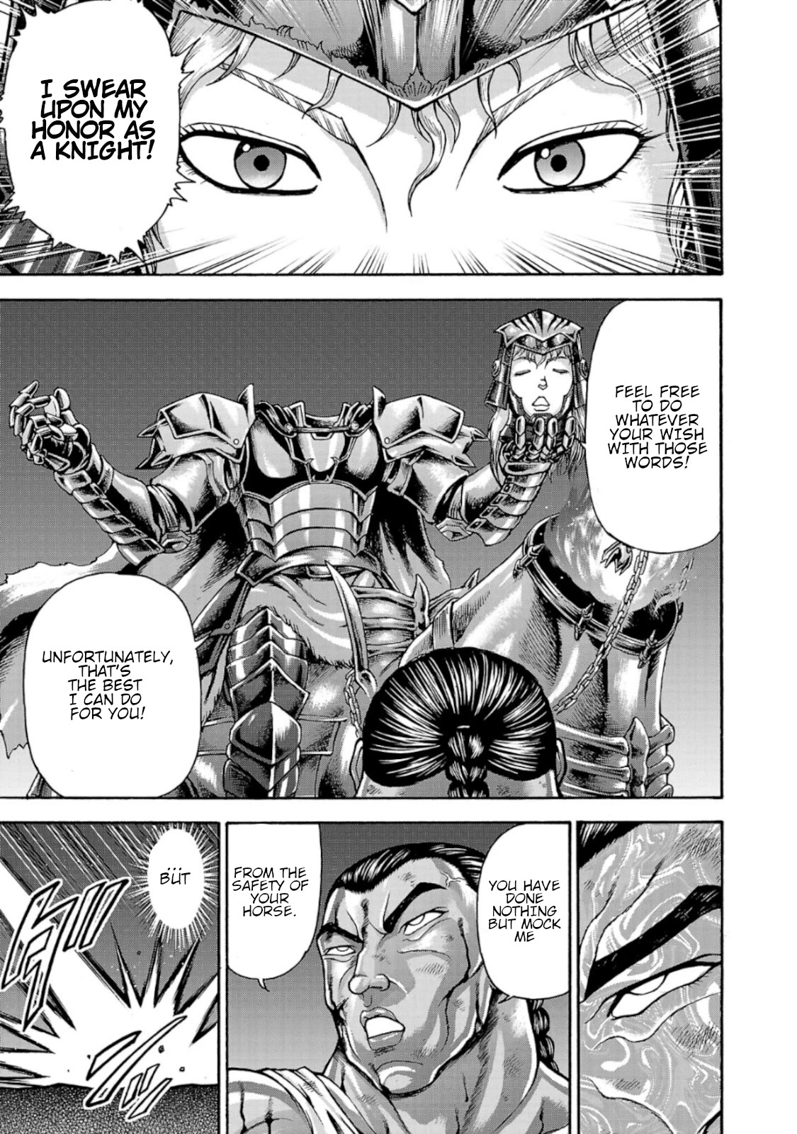 Baki Side Story - Retsu Kaioh Doesn't Mind Even if it's in another World Chapter 37 page 7 - Chapter 37: Disgrace
