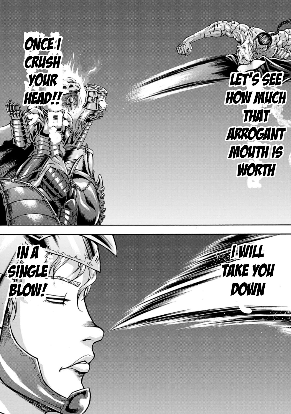 Baki Side Story - Retsu Kaioh Doesn't Mind Even if it's in another World Chapter 37 page 8 - Chapter 37: Disgrace