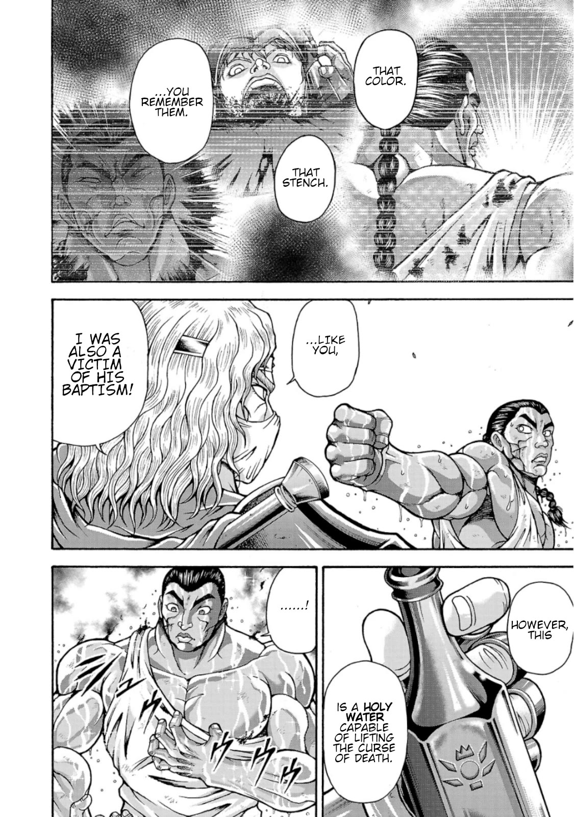 Baki Side Story - Retsu Kaioh Doesn't Mind Even if it's in another World Chapter 38 page 11 - Chapter 38: The man with the great sword