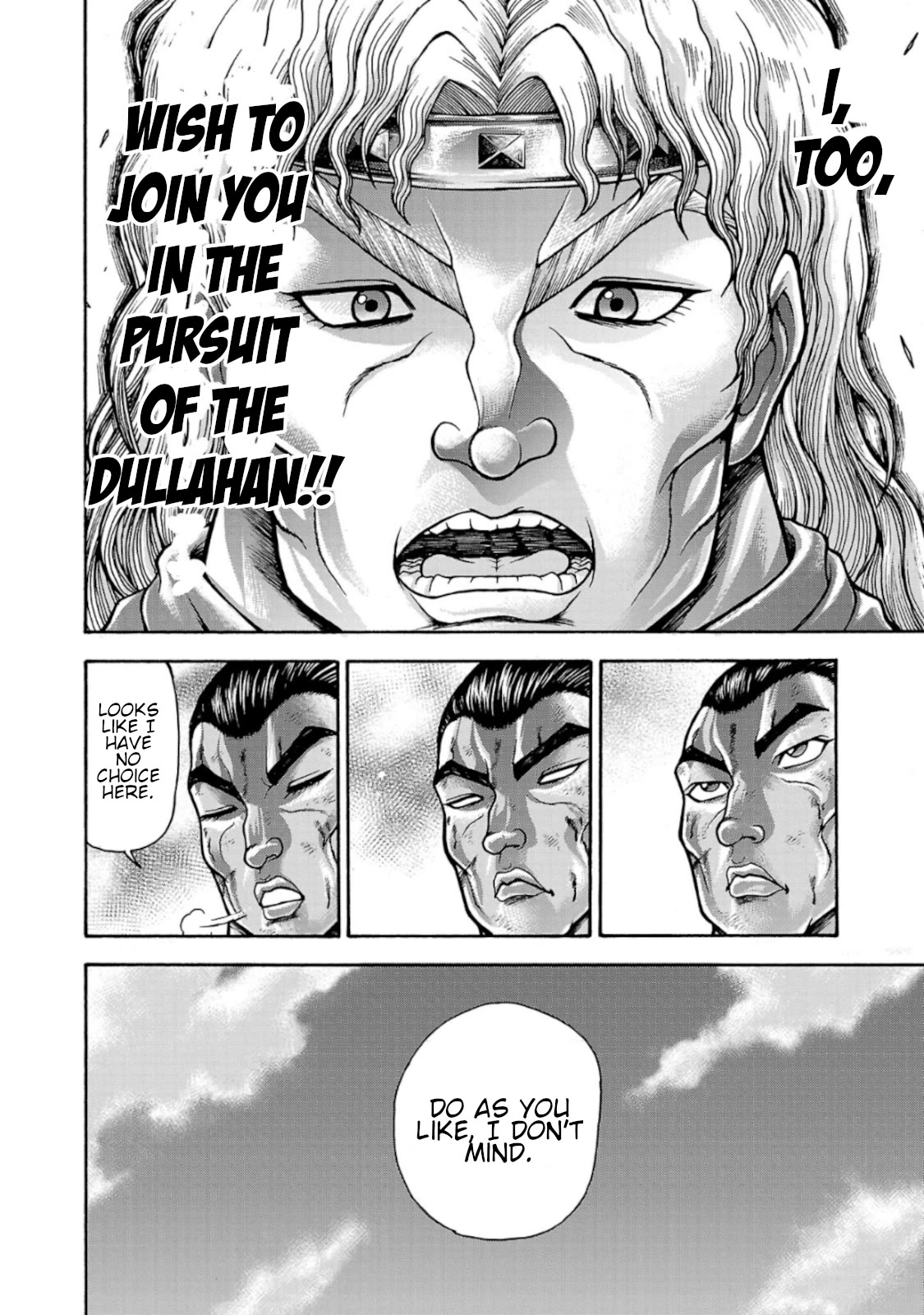 Baki Side Story - Retsu Kaioh Doesn't Mind Even if it's in another World Chapter 38 page 13 - Chapter 38: The man with the great sword