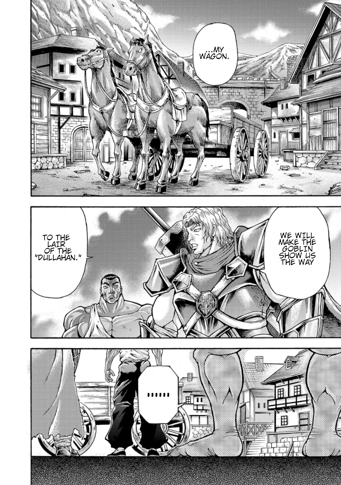 Baki Side Story - Retsu Kaioh Doesn't Mind Even if it's in another World Chapter 38 page 15 - Chapter 38: The man with the great sword