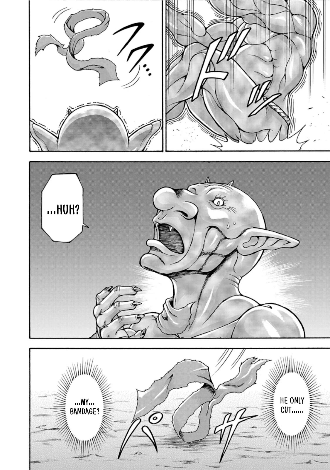 Baki Side Story - Retsu Kaioh Doesn't Mind Even if it's in another World Chapter 38 page 5 - Chapter 38: The man with the great sword