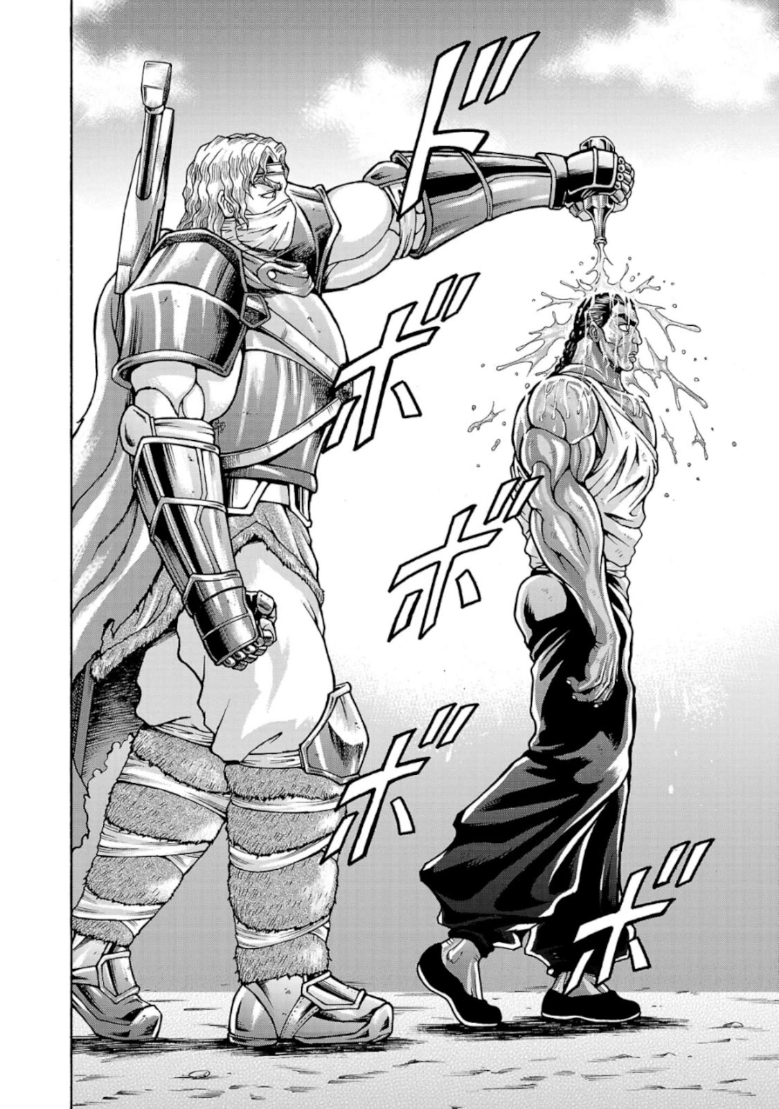 Baki Side Story - Retsu Kaioh Doesn't Mind Even if it's in another World Chapter 38 page 9 - Chapter 38: The man with the great sword