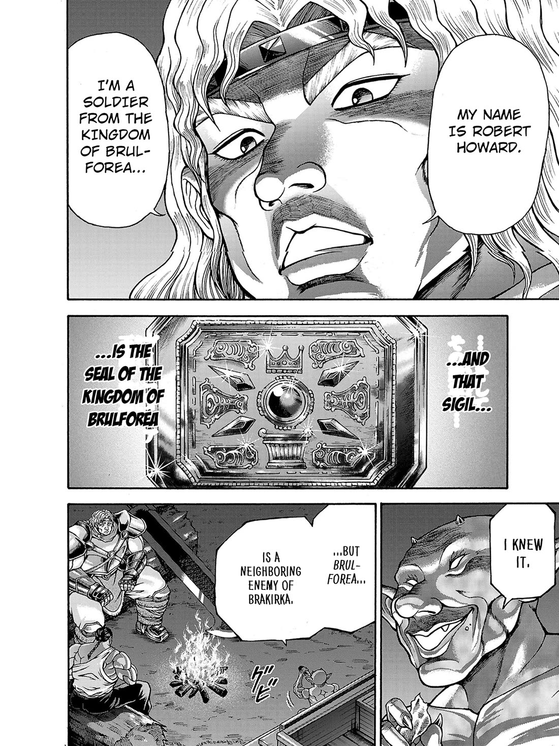 Baki Side Story - Retsu Kaioh Doesn't Mind Even if it's in another World Chapter 39 page 11 - Chapter 39: Departure