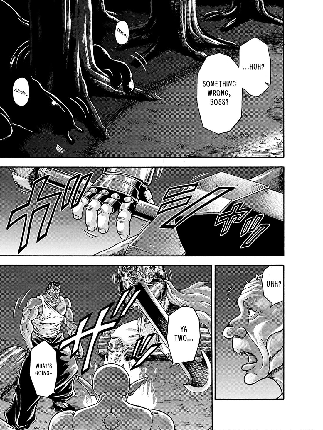 Baki Side Story - Retsu Kaioh Doesn't Mind Even if it's in another World Chapter 39 page 14 - Chapter 39: Departure