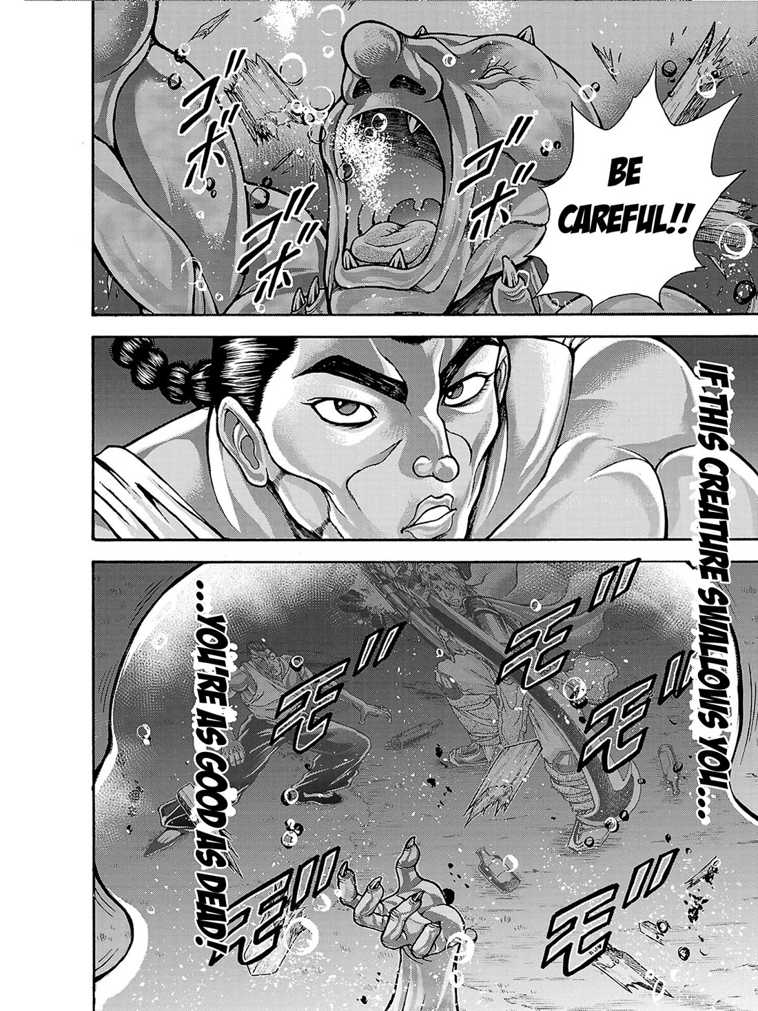 Baki Side Story - Retsu Kaioh Doesn't Mind Even if it's in another World Chapter 39 page 18 - Chapter 39: Departure