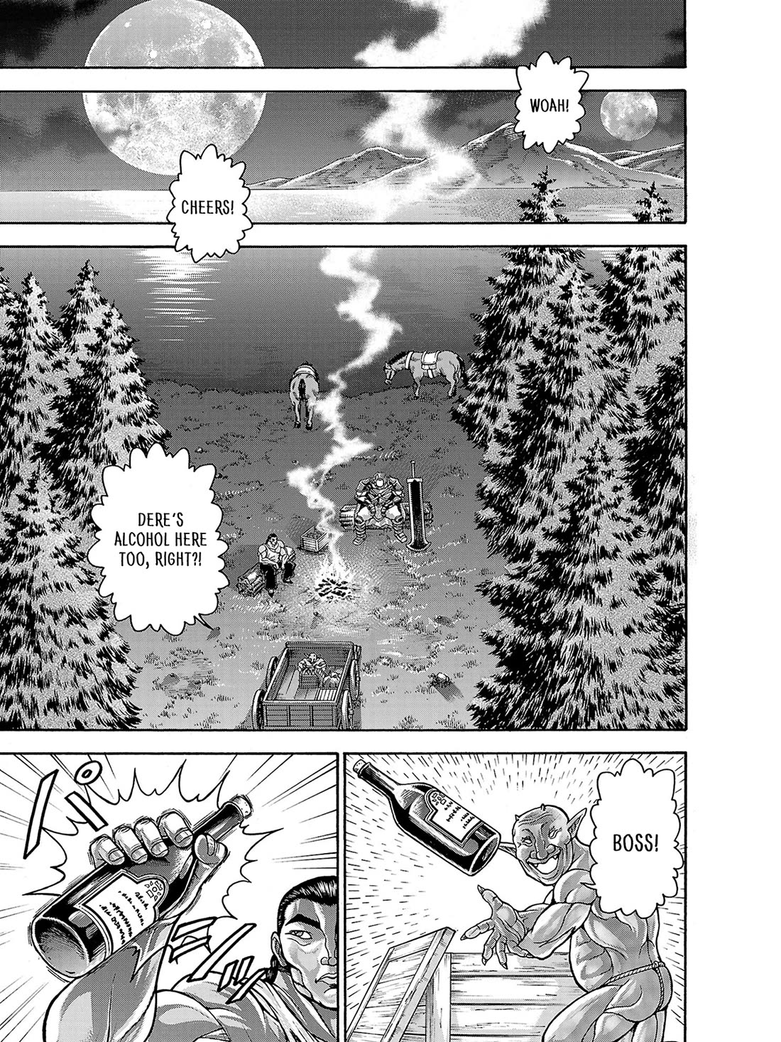 Baki Side Story - Retsu Kaioh Doesn't Mind Even if it's in another World Chapter 39 page 6 - Chapter 39: Departure