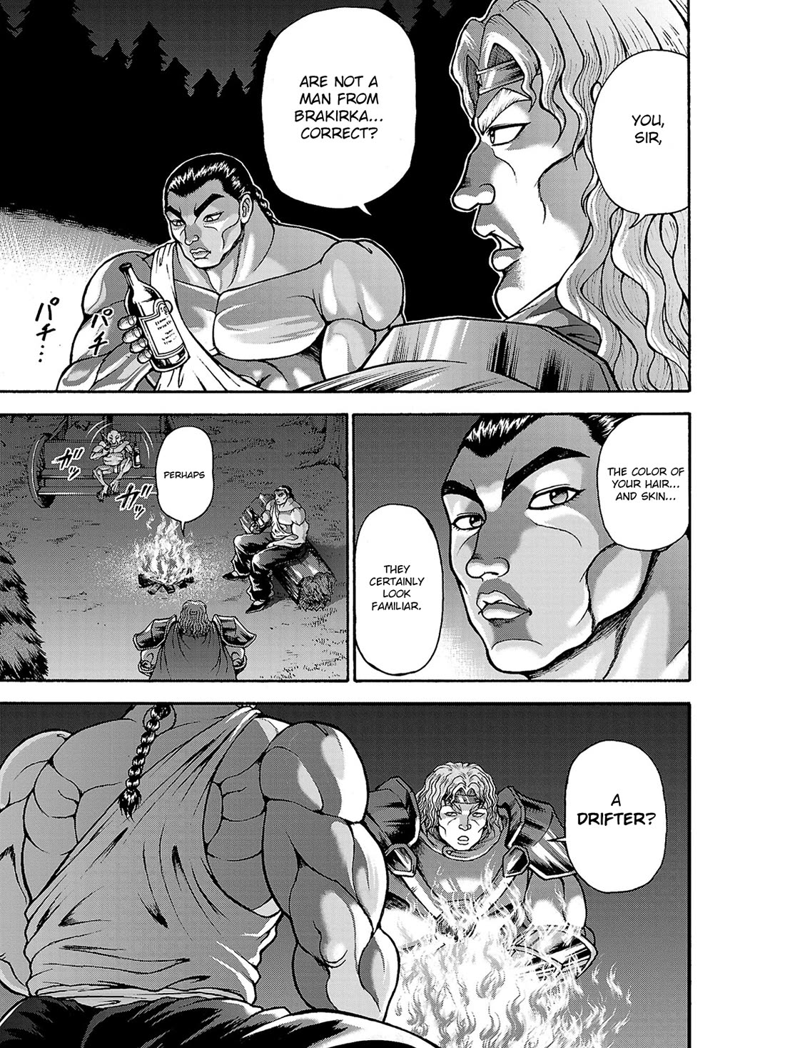 Baki Side Story - Retsu Kaioh Doesn't Mind Even if it's in another World Chapter 39 page 8 - Chapter 39: Departure