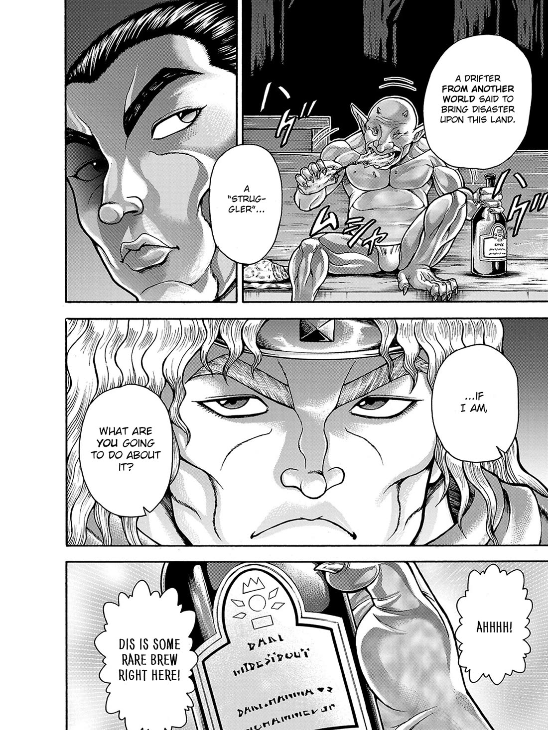Baki Side Story - Retsu Kaioh Doesn't Mind Even if it's in another World Chapter 39 page 9 - Chapter 39: Departure