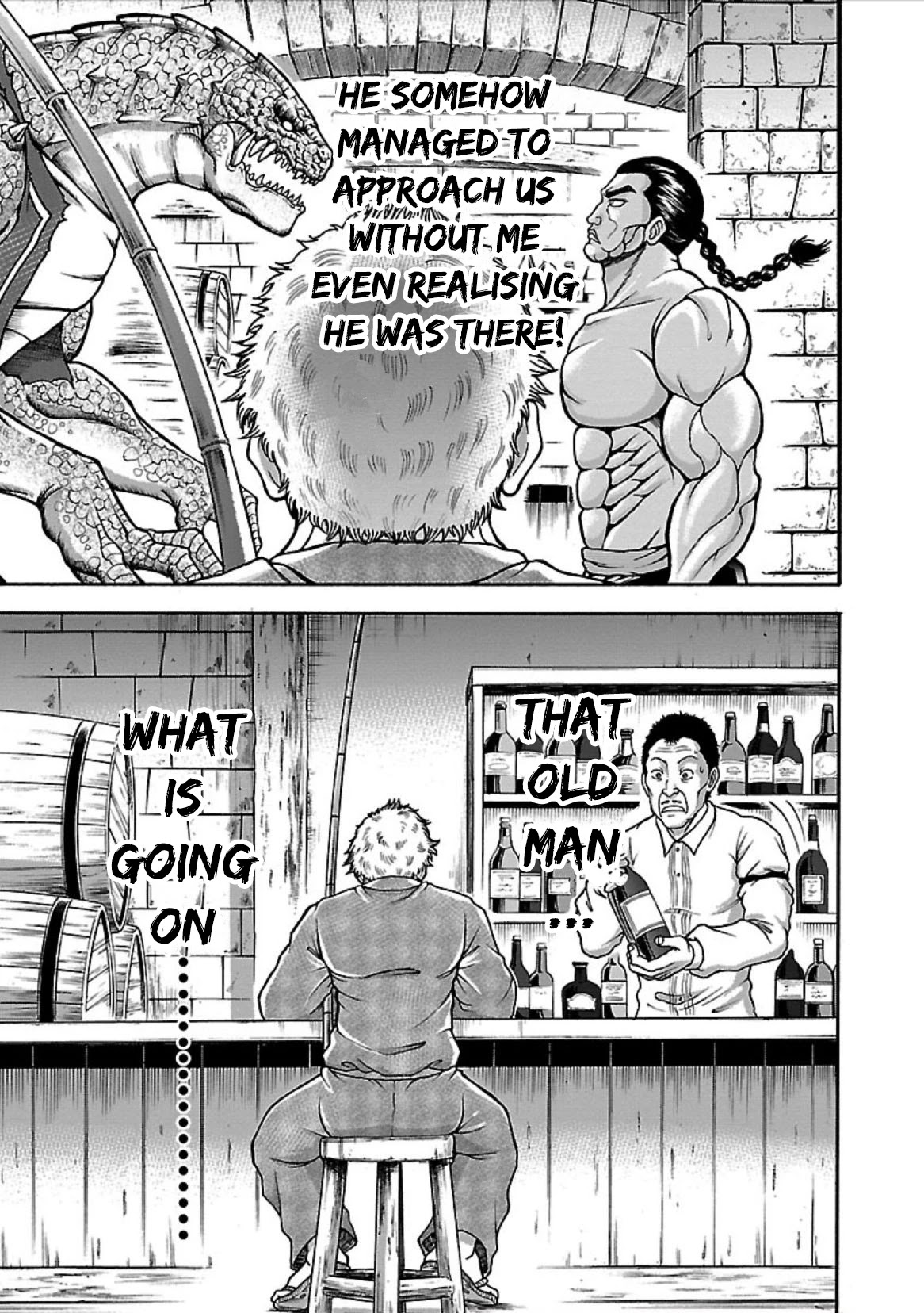 Baki Side Story - Retsu Kaioh Doesn't Mind Even if it's in another World Chapter 4 page 12 - Chapter 4: Death Roll