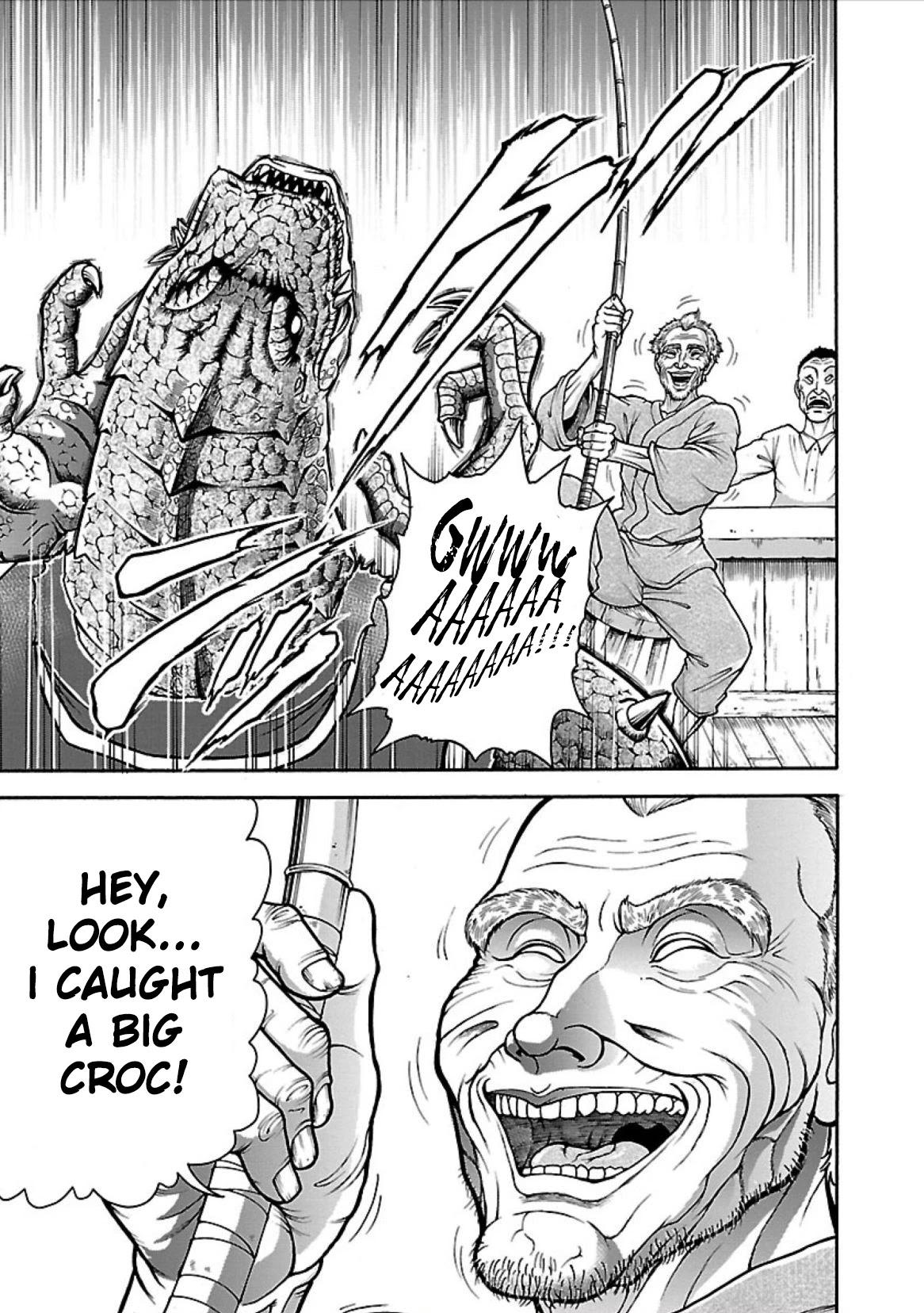 Baki Side Story - Retsu Kaioh Doesn't Mind Even if it's in another World Chapter 4 page 16 - Chapter 4: Death Roll