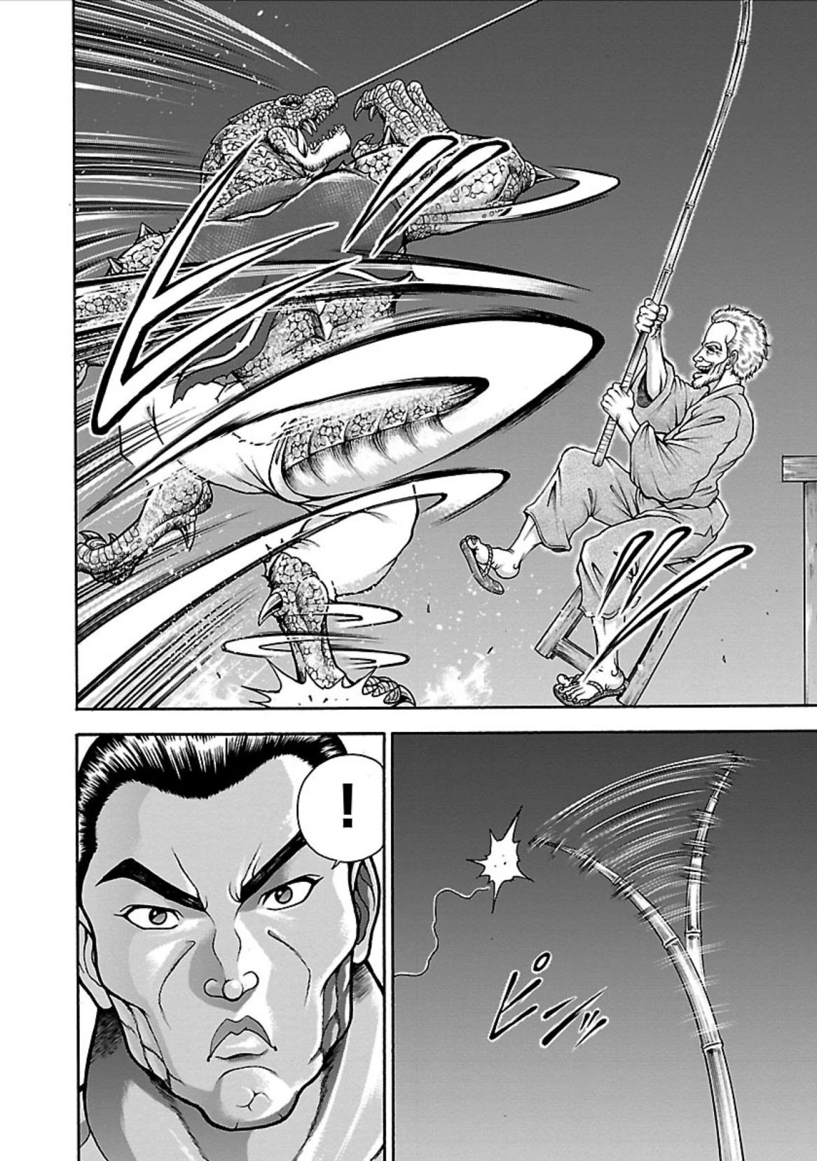 Baki Side Story - Retsu Kaioh Doesn't Mind Even if it's in another World Chapter 4 page 17 - Chapter 4: Death Roll