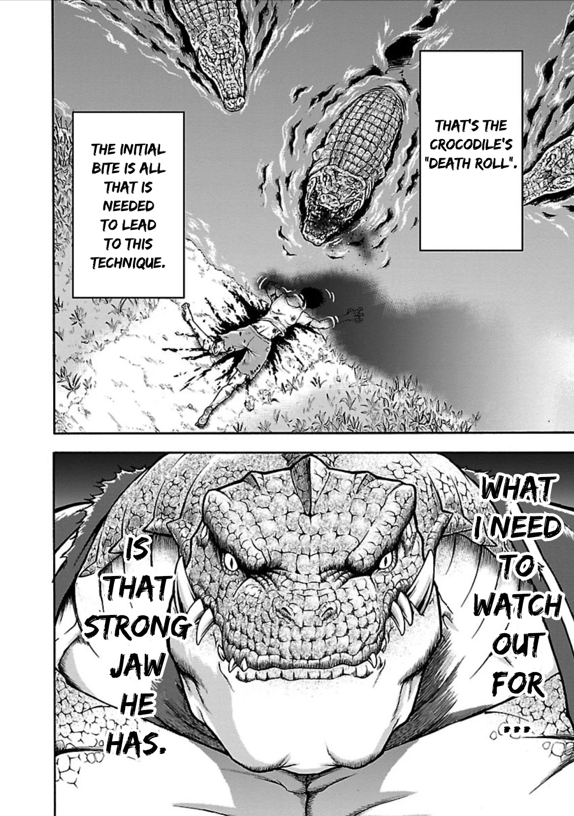 Baki Side Story - Retsu Kaioh Doesn't Mind Even if it's in another World Chapter 4 page 4 - Chapter 4: Death Roll