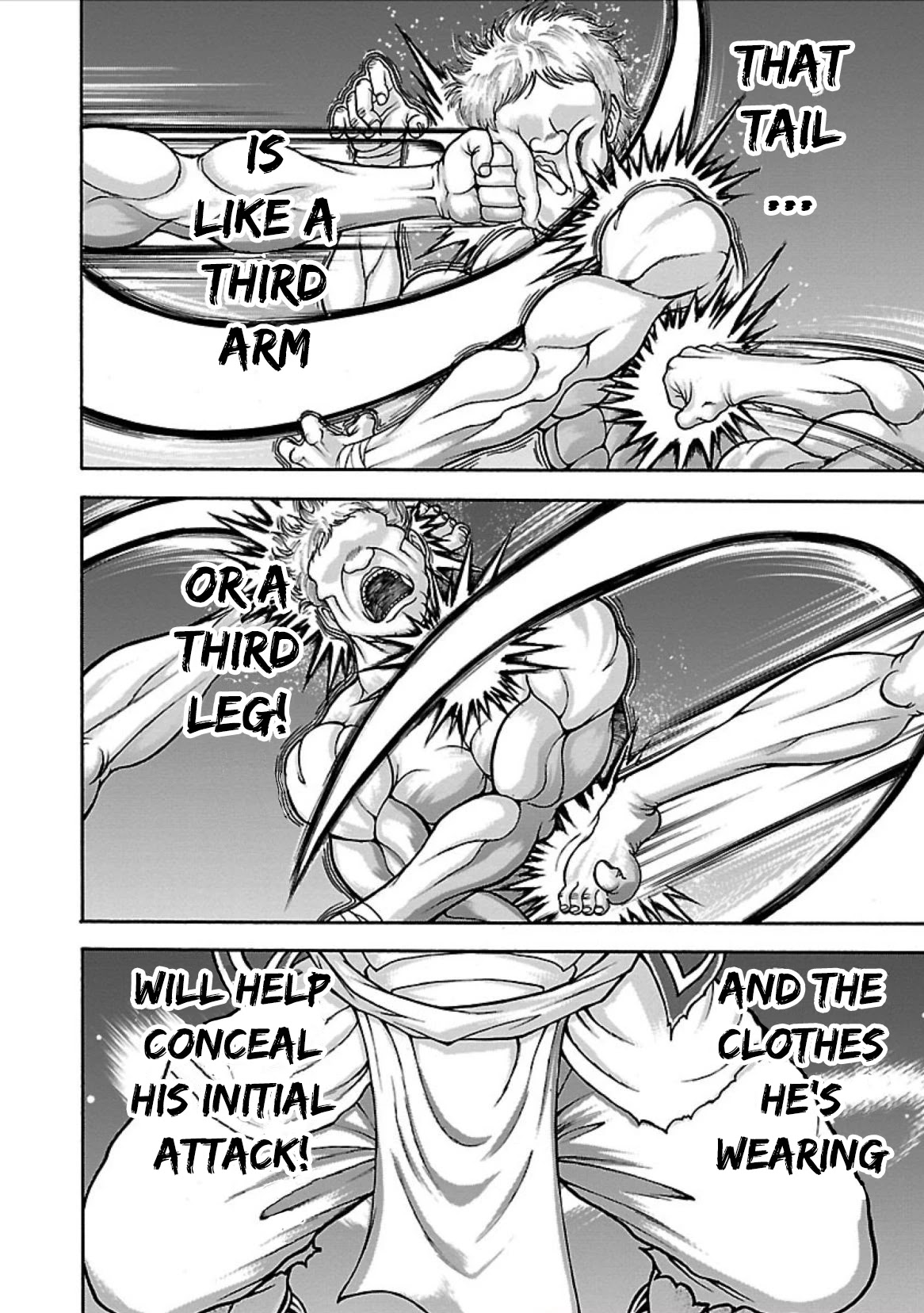 Baki Side Story - Retsu Kaioh Doesn't Mind Even if it's in another World Chapter 4 page 8 - Chapter 4: Death Roll