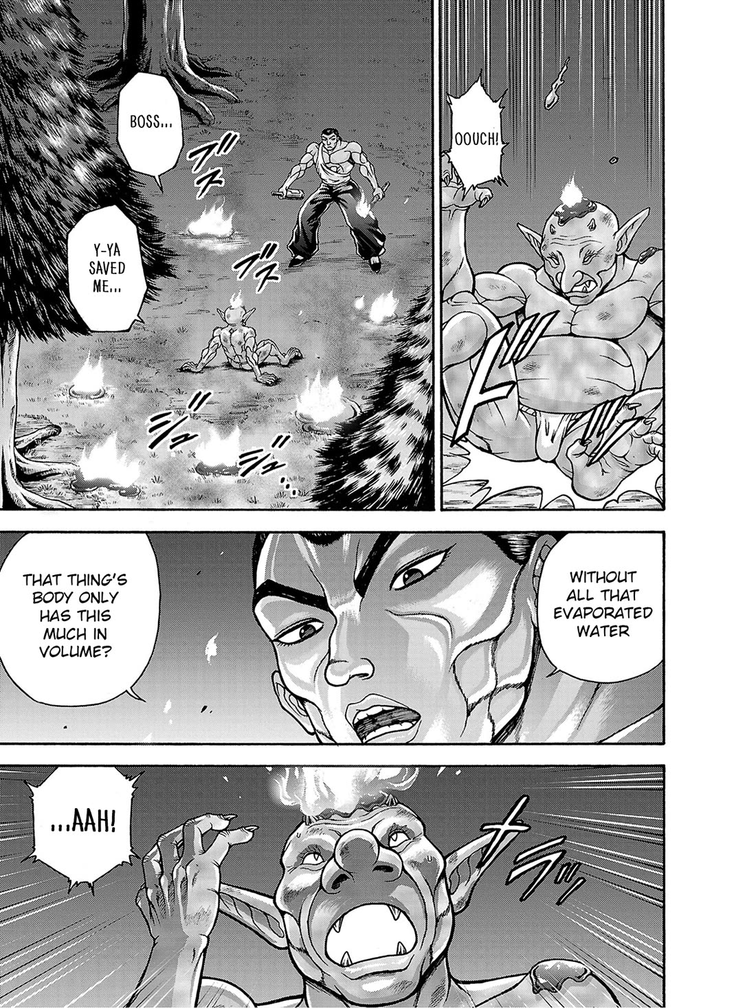 Baki Side Story - Retsu Kaioh Doesn't Mind Even if it's in another World Chapter 40 page 14 - Chapter 40: Slime
