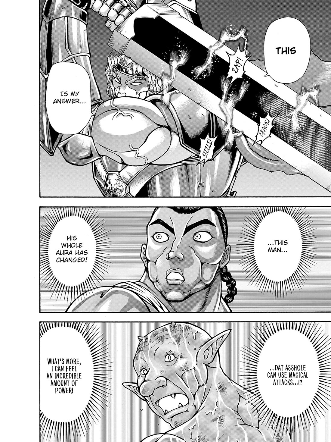 Baki Side Story - Retsu Kaioh Doesn't Mind Even if it's in another World Chapter 40 page 17 - Chapter 40: Slime