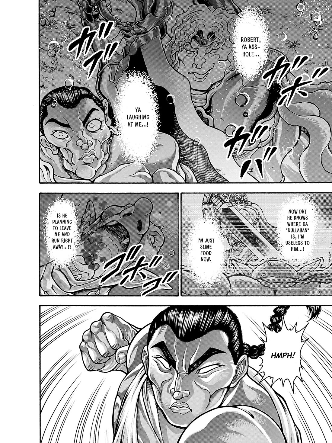 Baki Side Story - Retsu Kaioh Doesn't Mind Even if it's in another World Chapter 40 page 2 - Chapter 40: Slime