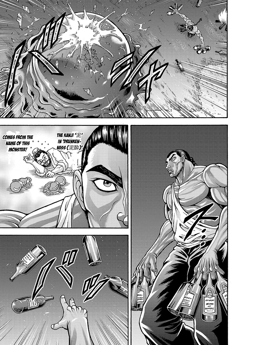 Baki Side Story - Retsu Kaioh Doesn't Mind Even if it's in another World Chapter 40 page 9 - Chapter 40: Slime