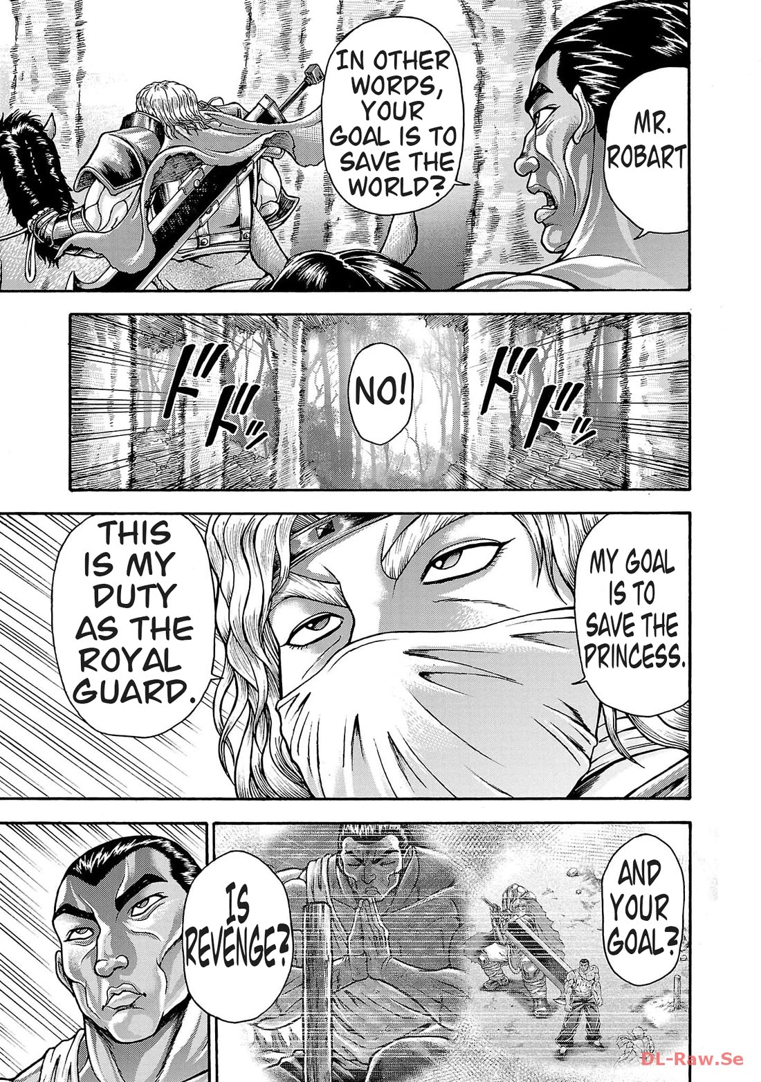 Baki Side Story - Retsu Kaioh Doesn't Mind Even if it's in another World Chapter 41 page 13 - Chapter 41: Сladborg