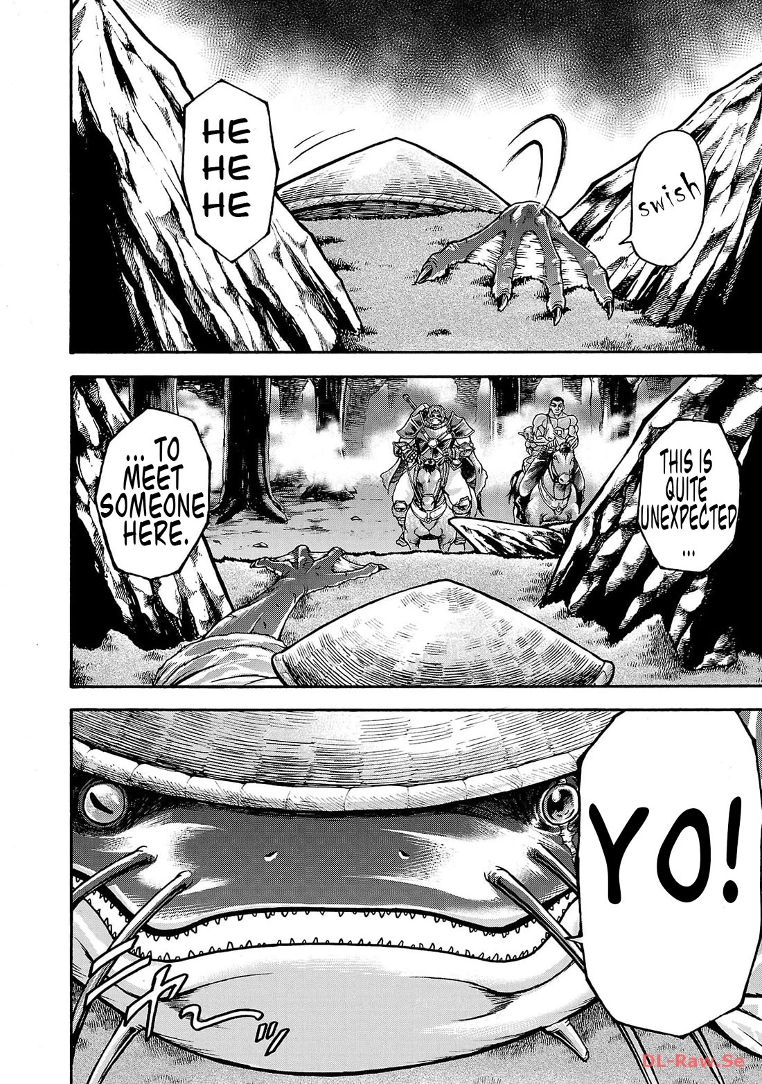 Baki Side Story - Retsu Kaioh Doesn't Mind Even if it's in another World Chapter 41 page 19 - Chapter 41: Сladborg