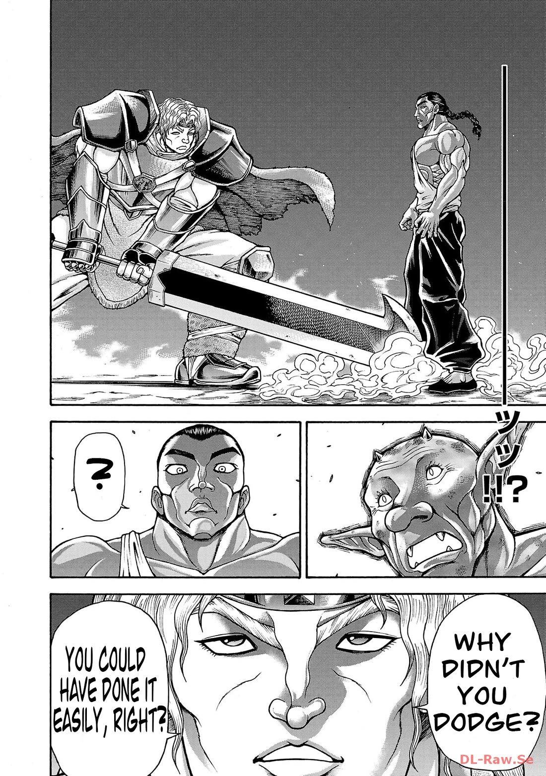 Baki Side Story - Retsu Kaioh Doesn't Mind Even if it's in another World Chapter 41 page 2 - Chapter 41: Сladborg