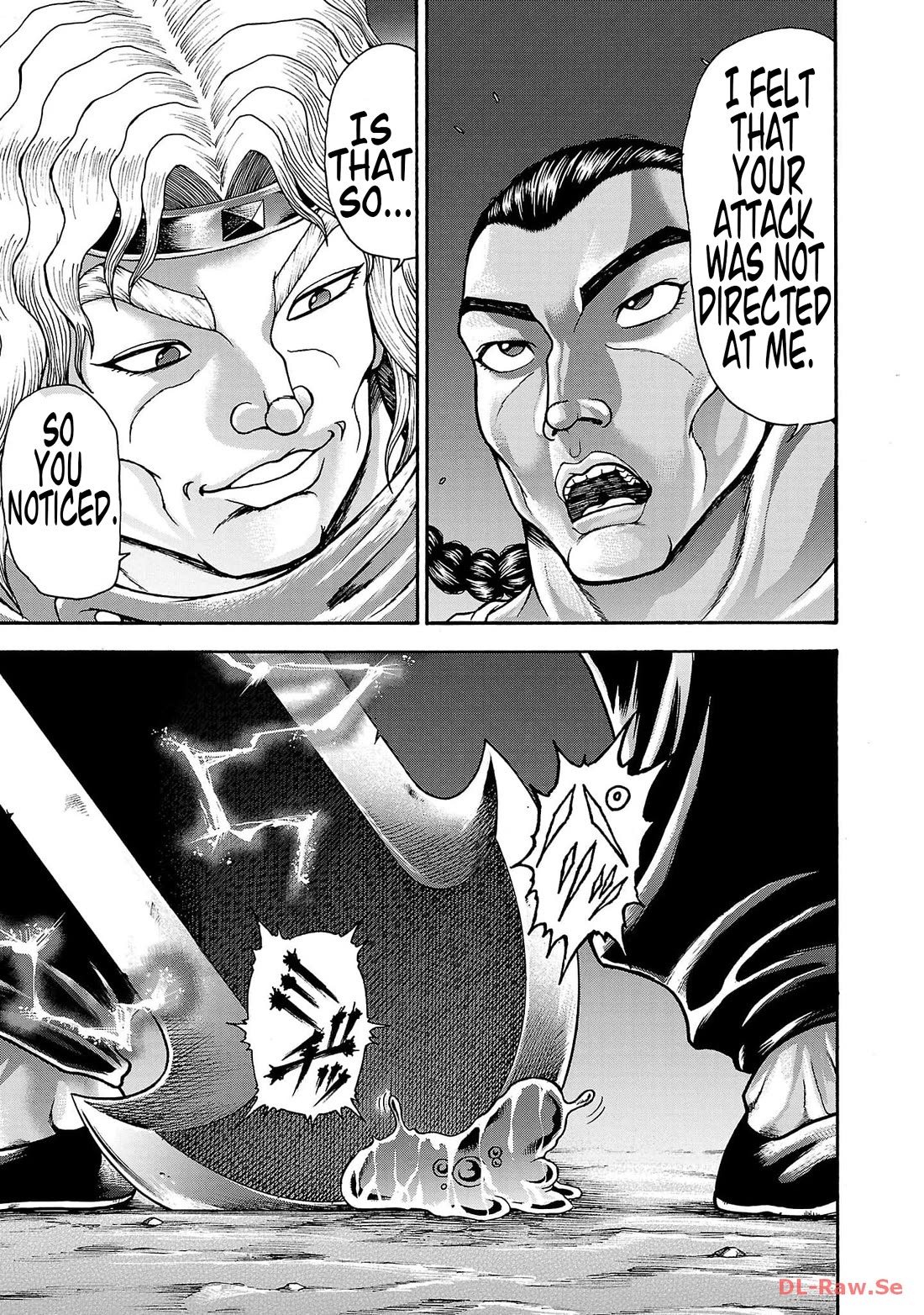 Baki Side Story - Retsu Kaioh Doesn't Mind Even if it's in another World Chapter 41 page 3 - Chapter 41: Сladborg
