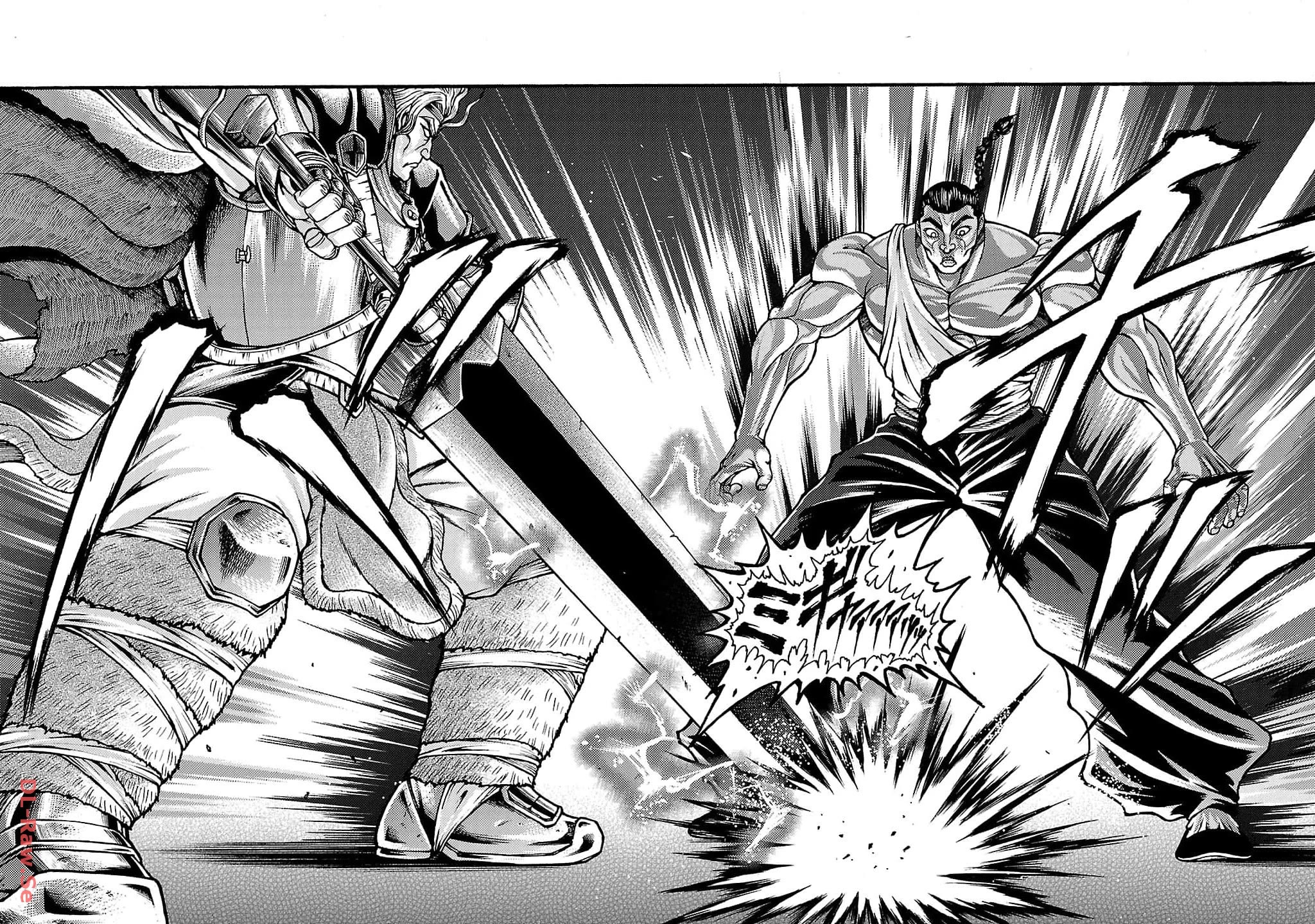 Baki Side Story - Retsu Kaioh Doesn't Mind Even if it's in another World Chapter 41 page 4 - Chapter 41: Сladborg