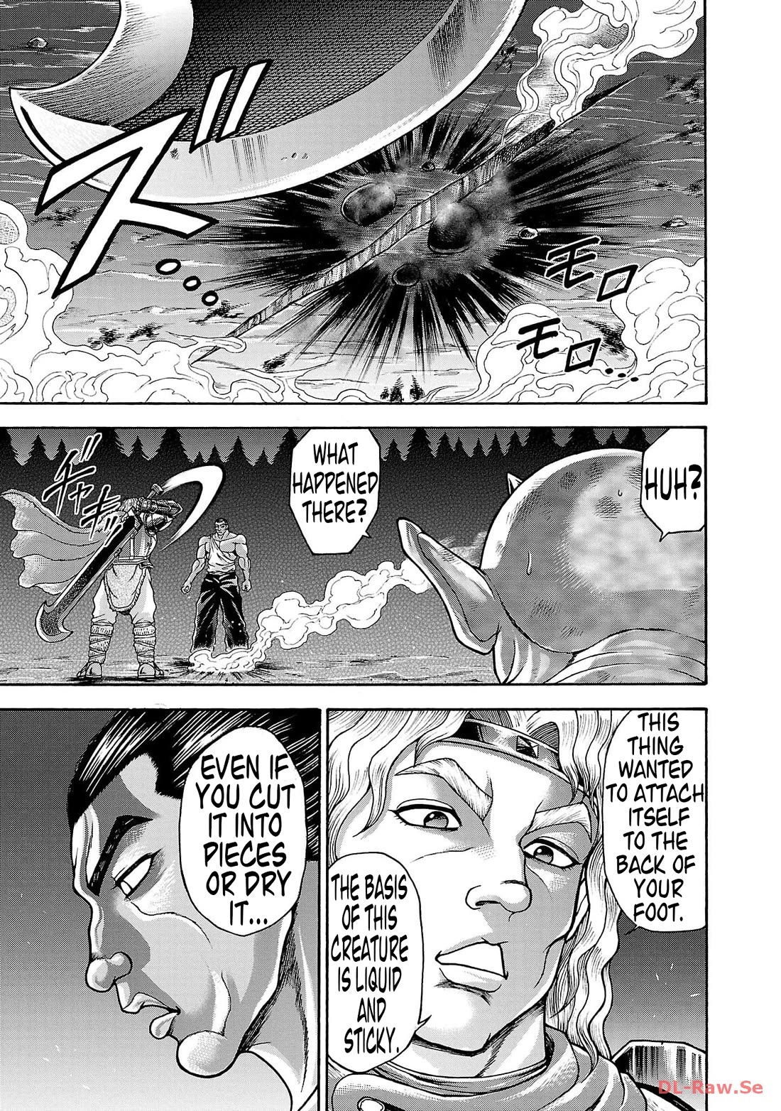 Baki Side Story - Retsu Kaioh Doesn't Mind Even if it's in another World Chapter 41 page 5 - Chapter 41: Сladborg