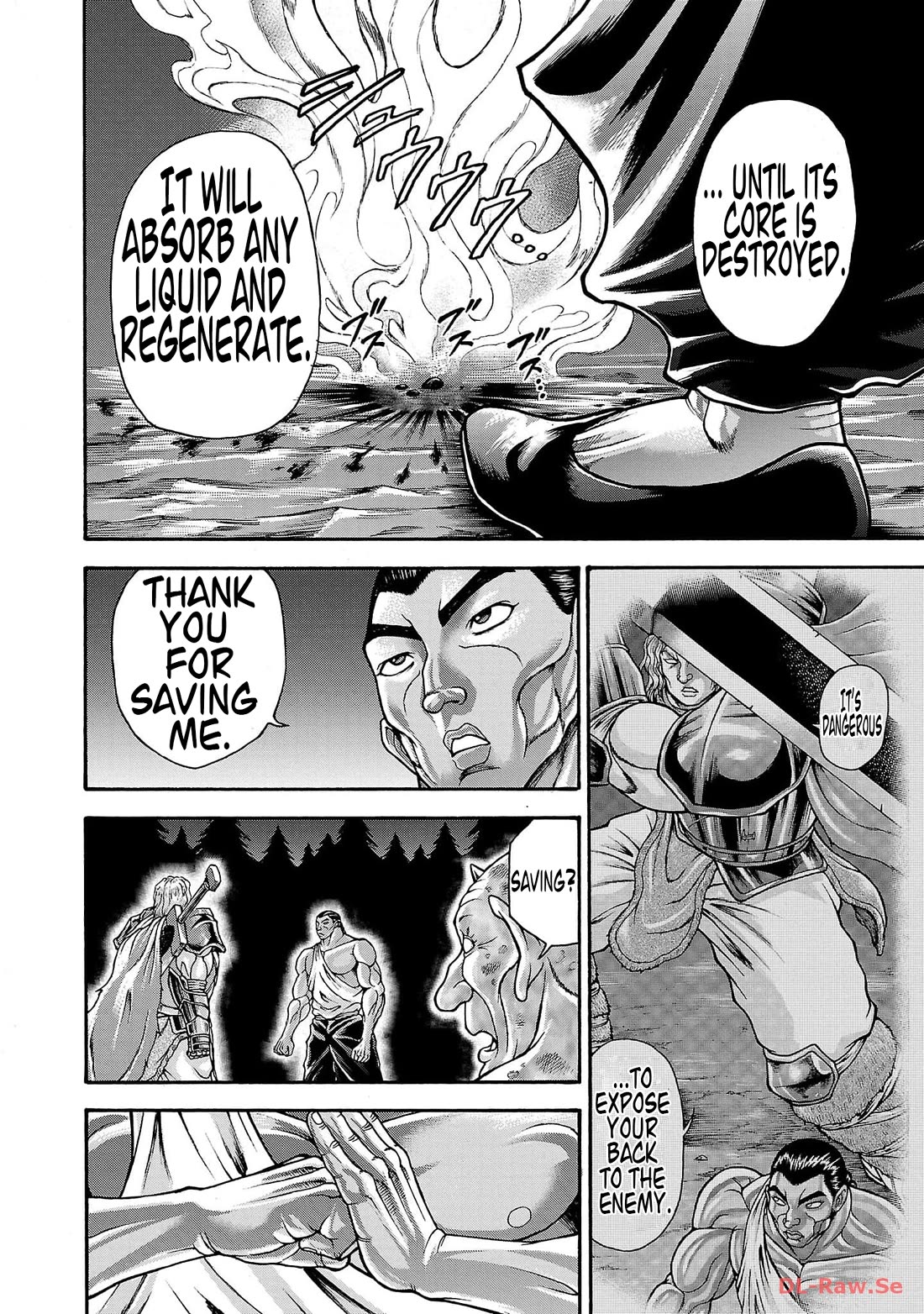 Baki Side Story - Retsu Kaioh Doesn't Mind Even if it's in another World Chapter 41 page 6 - Chapter 41: Сladborg