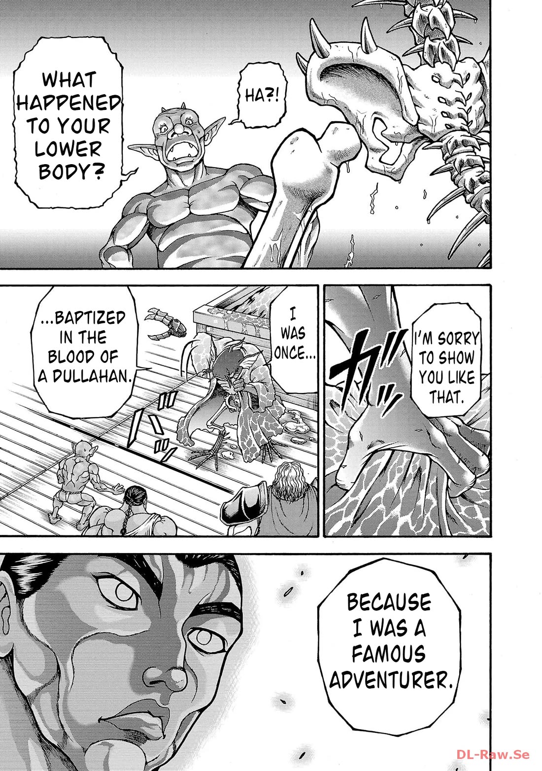 Baki Side Story - Retsu Kaioh Doesn't Mind Even if it's in another World Chapter 42 page 11 - Chapter 42: Mobile Store