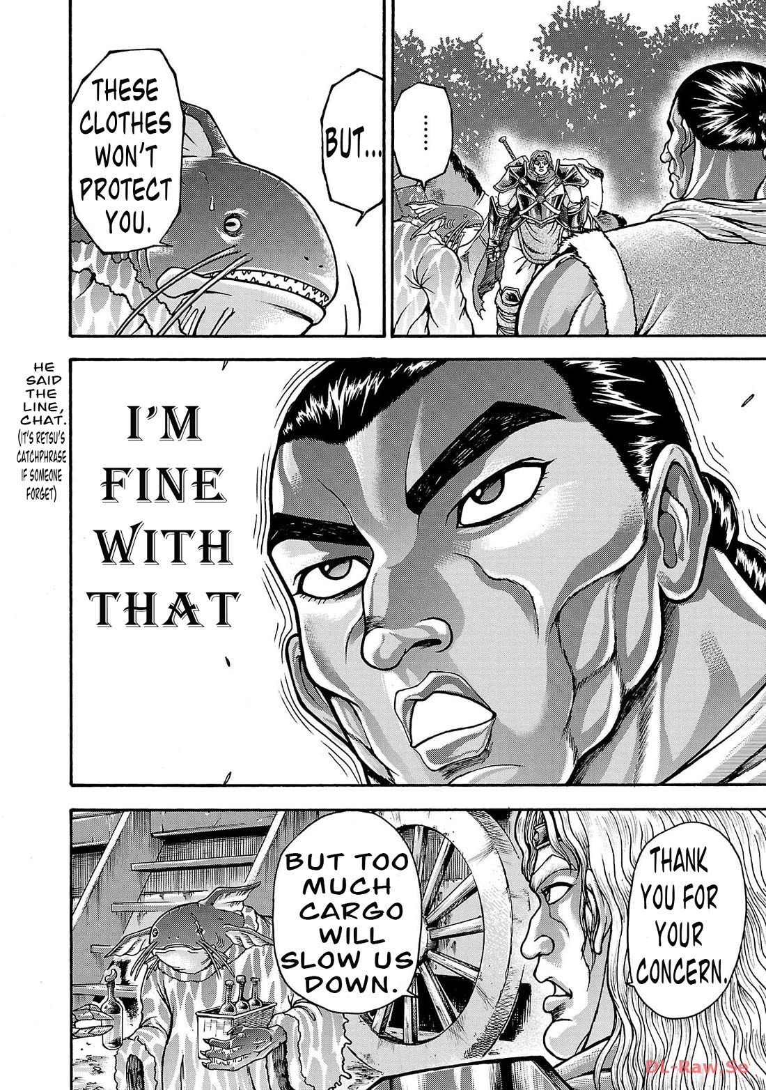 Baki Side Story - Retsu Kaioh Doesn't Mind Even if it's in another World Chapter 42 page 16 - Chapter 42: Mobile Store