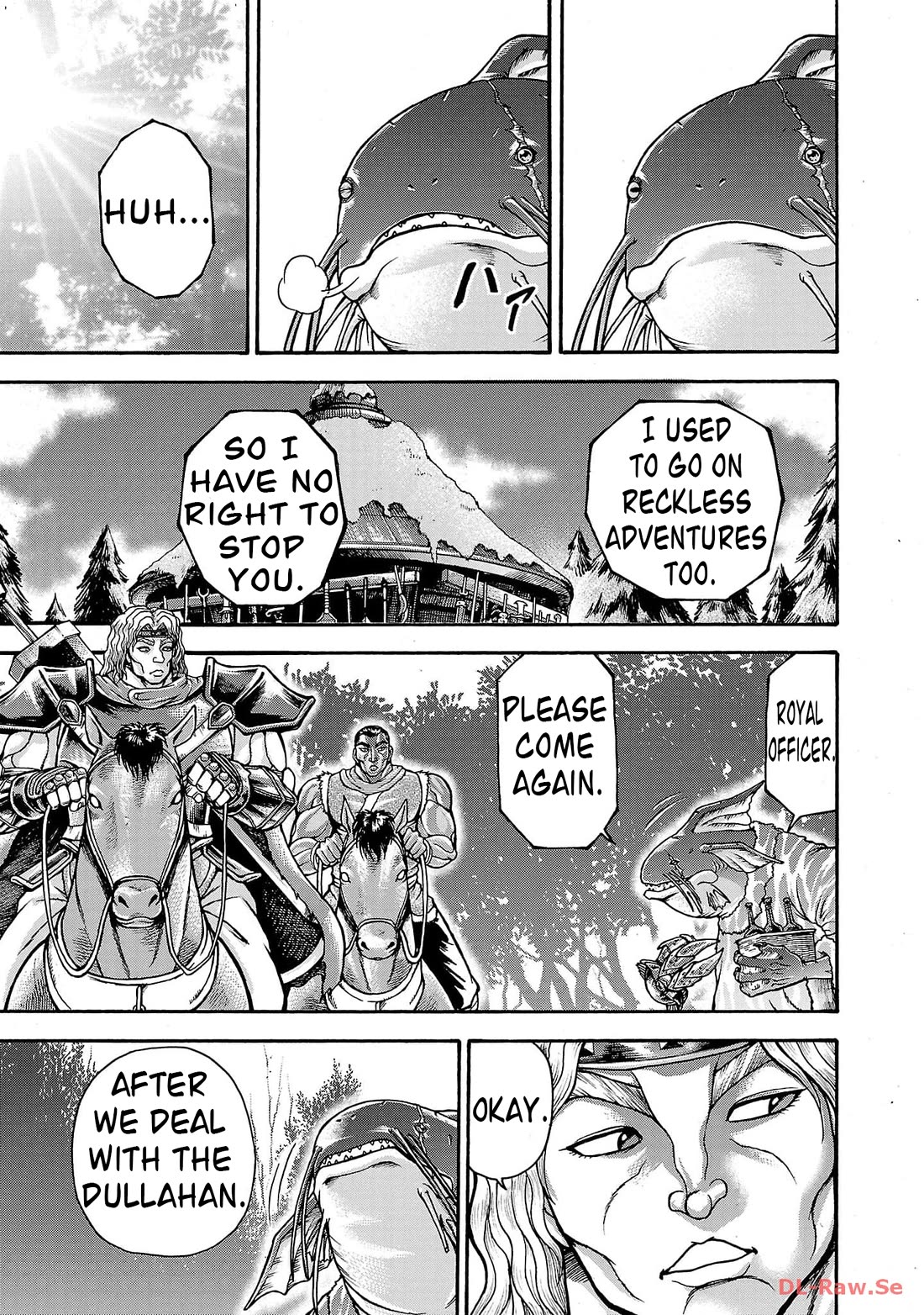 Baki Side Story - Retsu Kaioh Doesn't Mind Even if it's in another World Chapter 42 page 17 - Chapter 42: Mobile Store