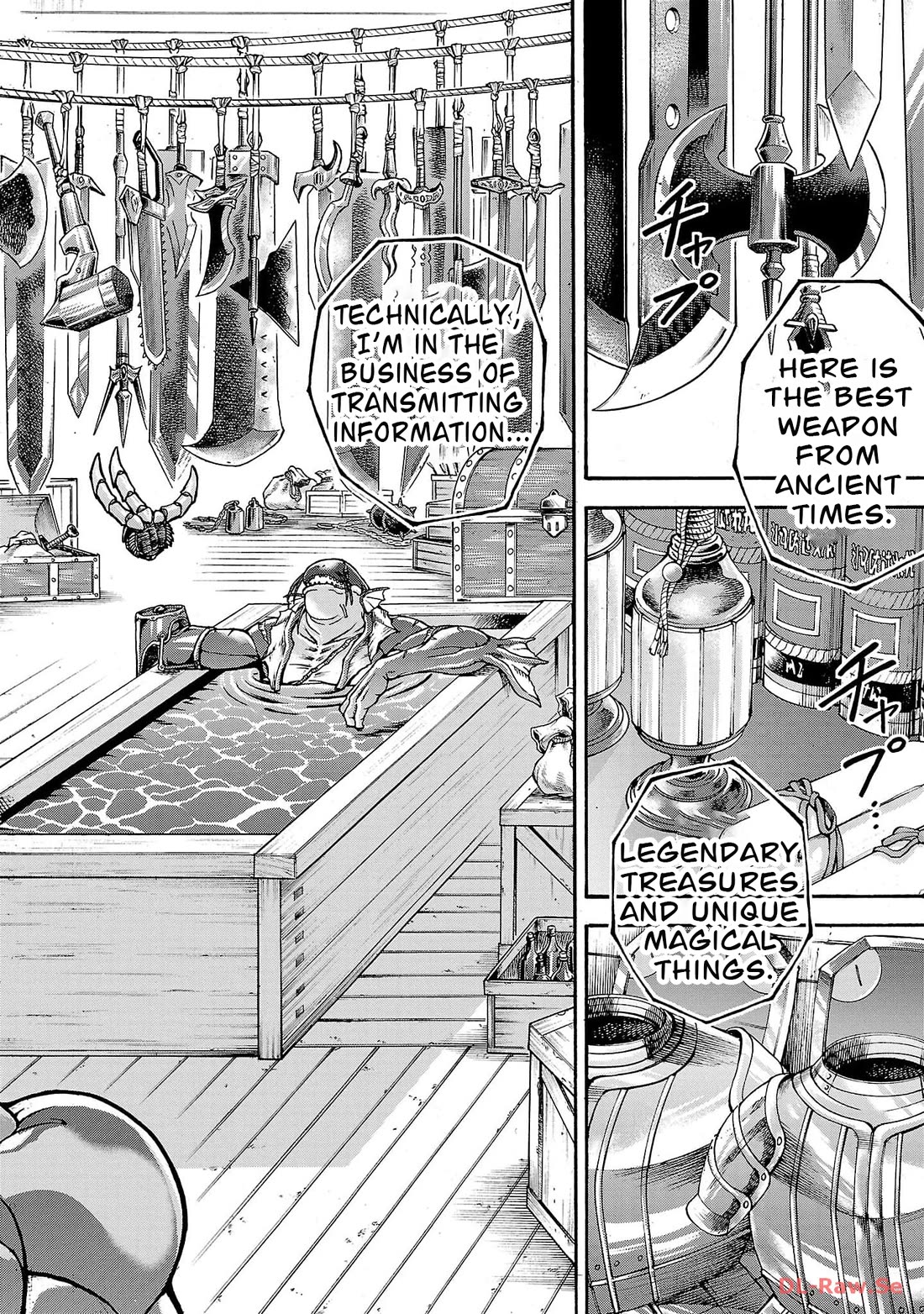 Baki Side Story - Retsu Kaioh Doesn't Mind Even if it's in another World Chapter 42 page 2 - Chapter 42: Mobile Store