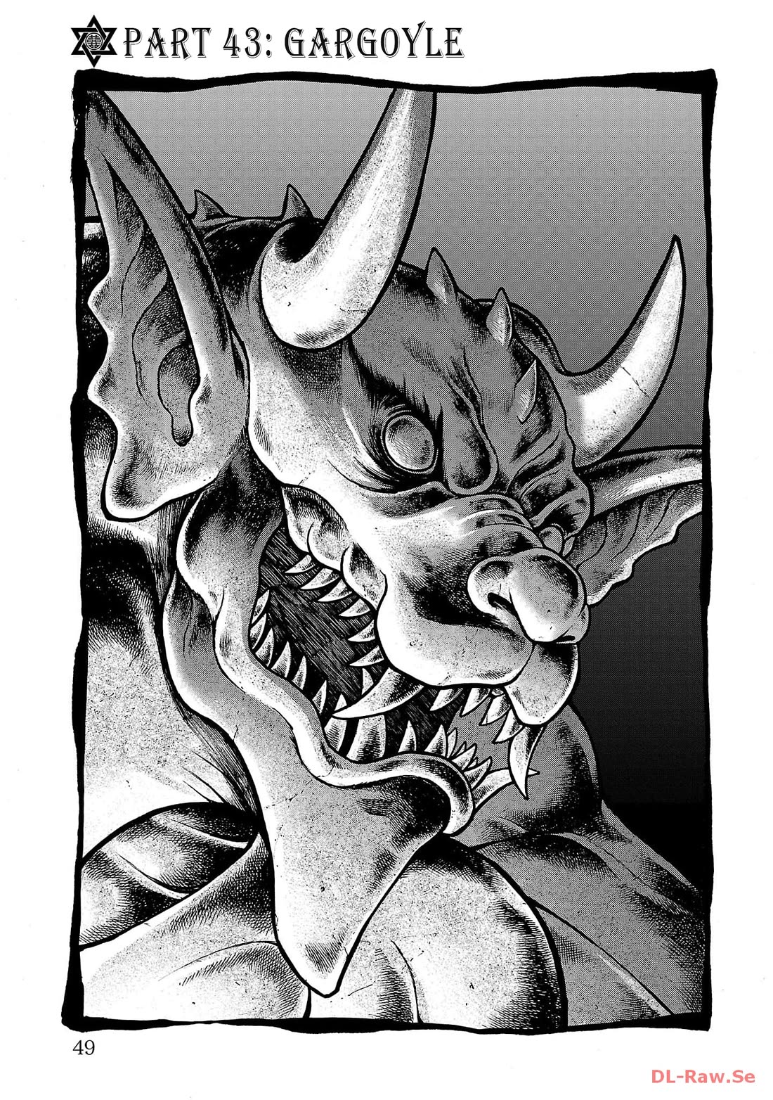 Baki Side Story - Retsu Kaioh Doesn't Mind Even if it's in another World Chapter 43 page 1 - Chapter 43: Gargoyle
