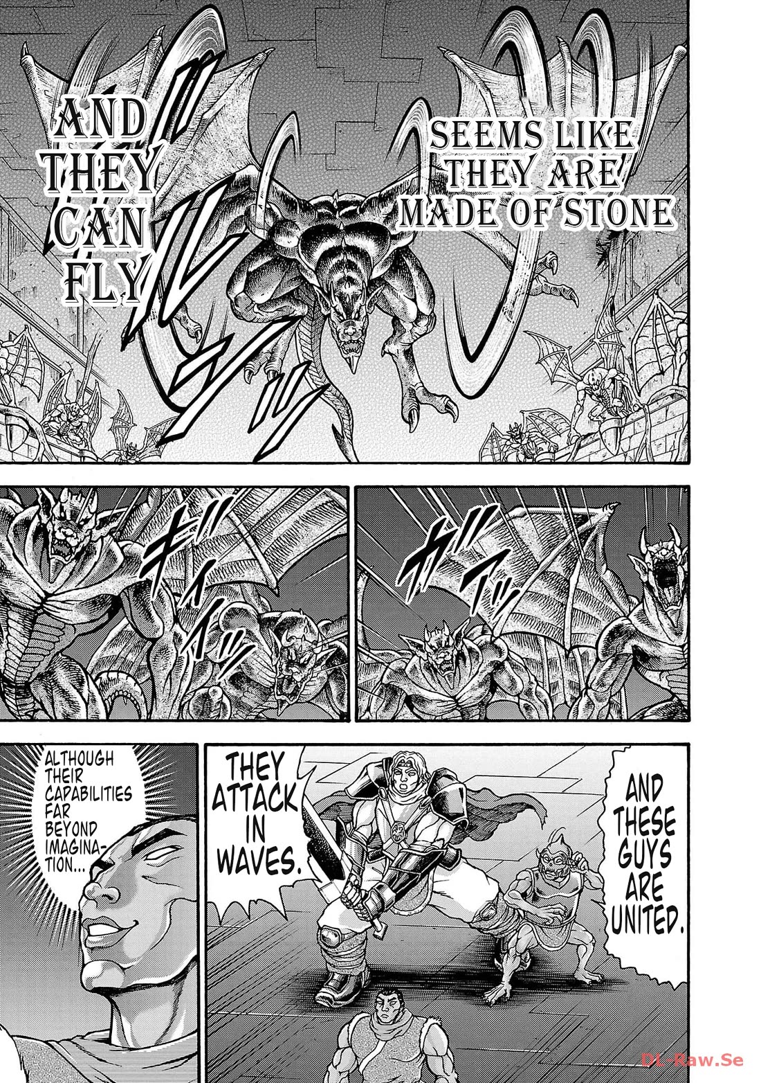 Baki Side Story - Retsu Kaioh Doesn't Mind Even if it's in another World Chapter 43 page 11 - Chapter 43: Gargoyle