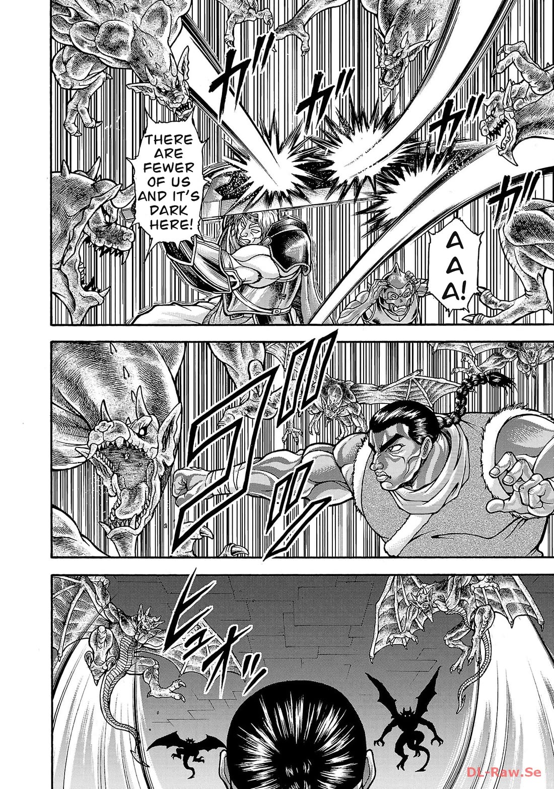 Baki Side Story - Retsu Kaioh Doesn't Mind Even if it's in another World Chapter 43 page 13 - Chapter 43: Gargoyle