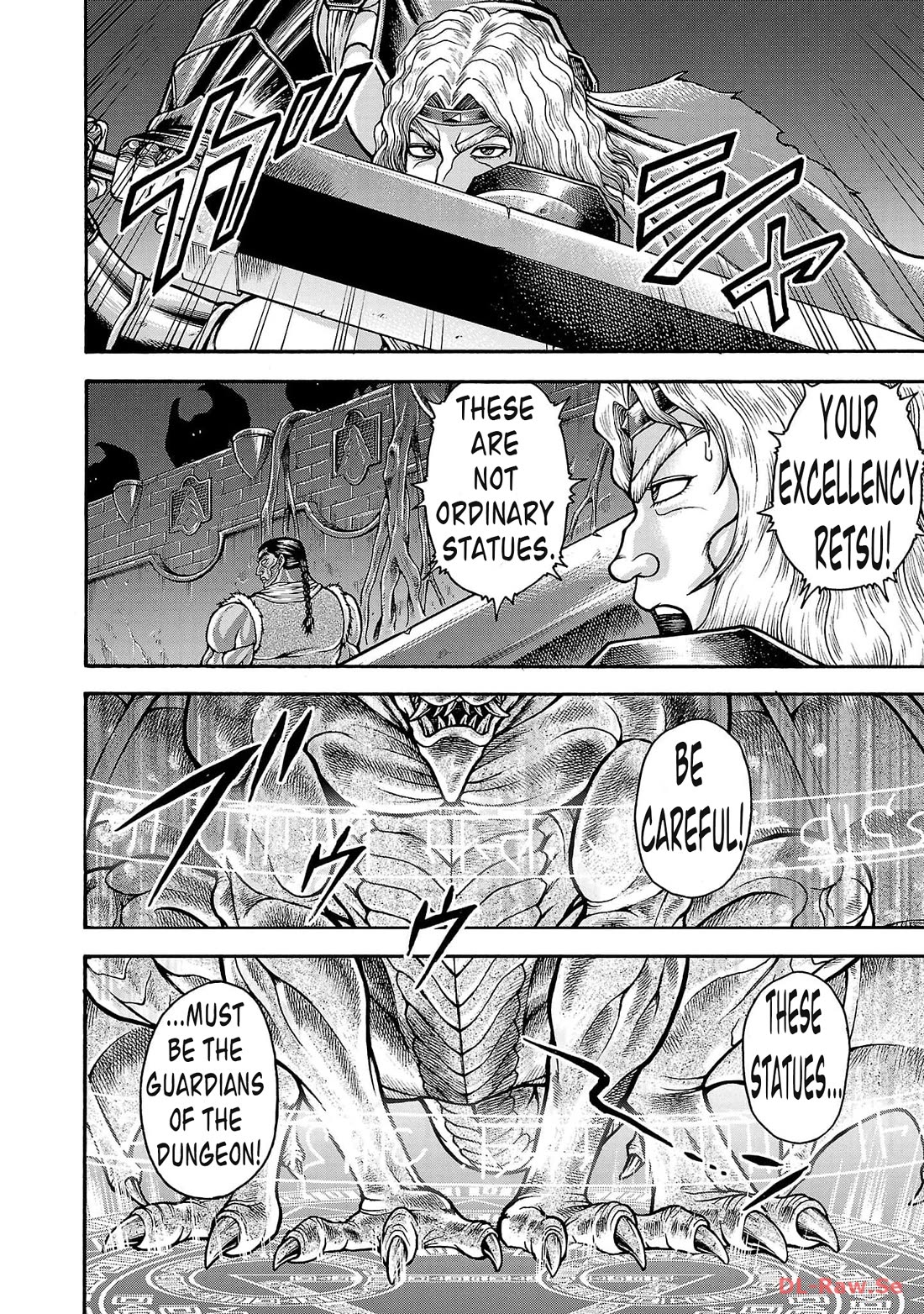 Baki Side Story - Retsu Kaioh Doesn't Mind Even if it's in another World Chapter 43 page 6 - Chapter 43: Gargoyle