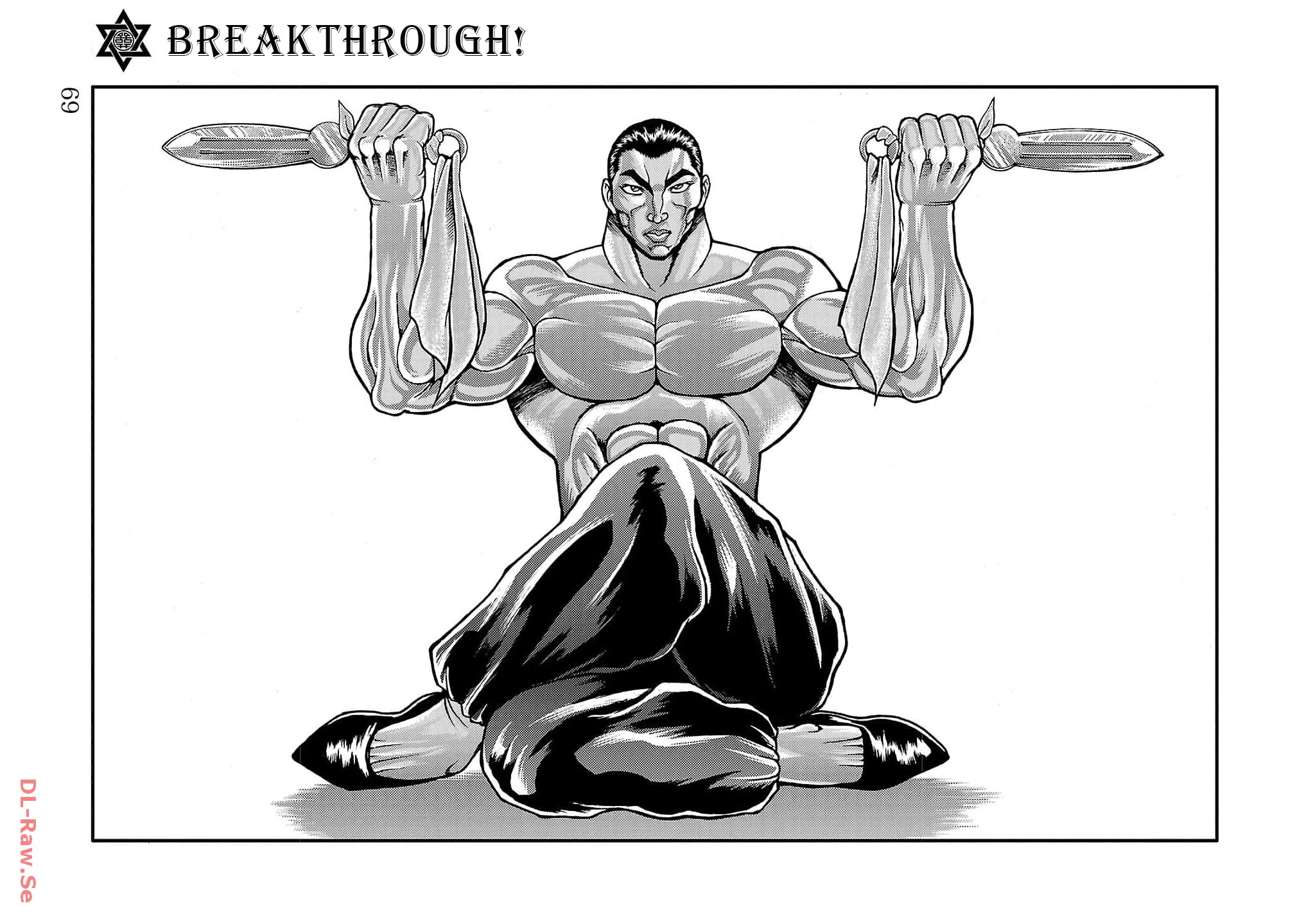 Baki Side Story - Retsu Kaioh Doesn't Mind Even if it's in another World Chapter 44 page 1 - Chapter 44: Breakthrough!