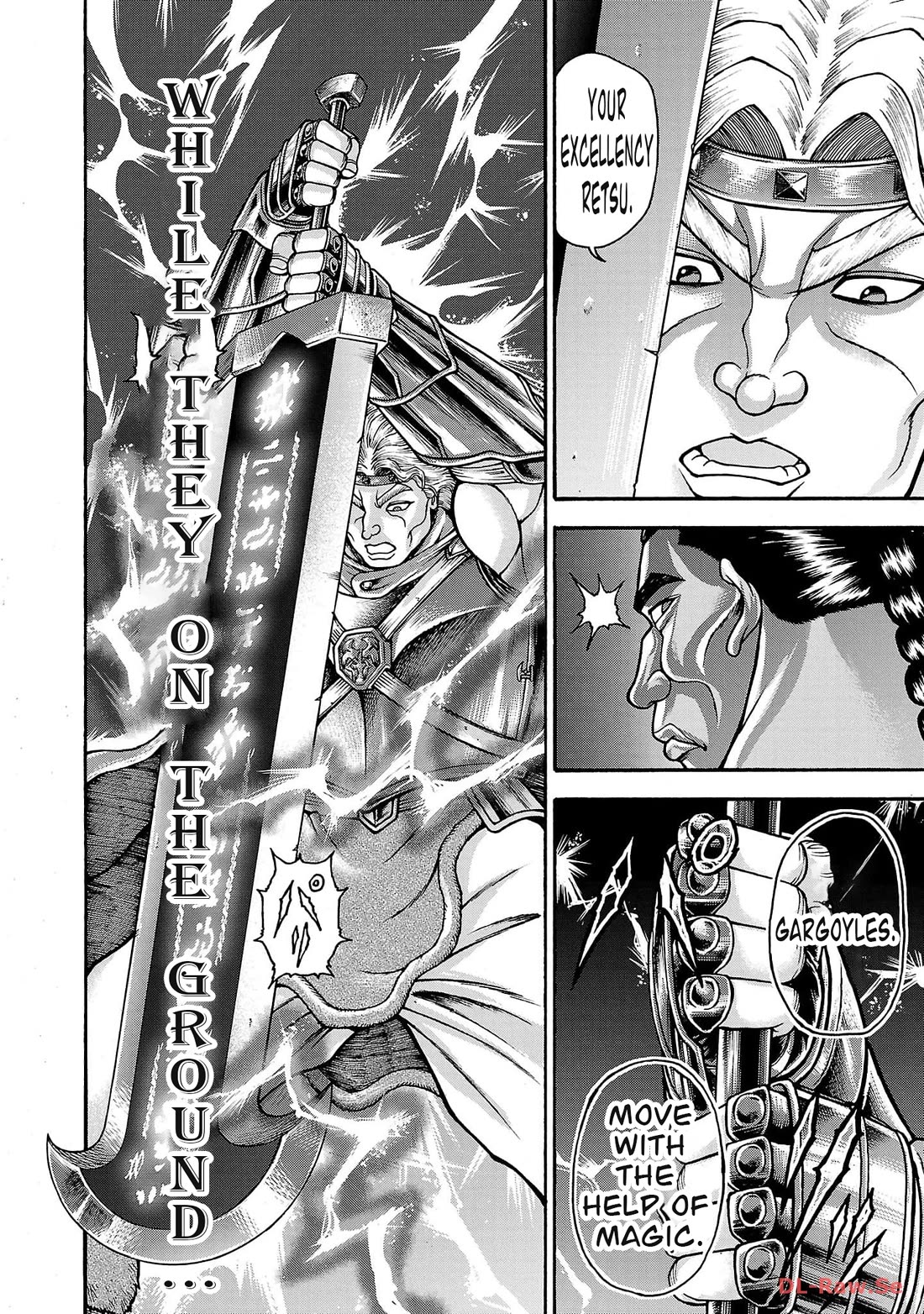 Baki Side Story - Retsu Kaioh Doesn't Mind Even if it's in another World Chapter 44 page 10 - Chapter 44: Breakthrough!