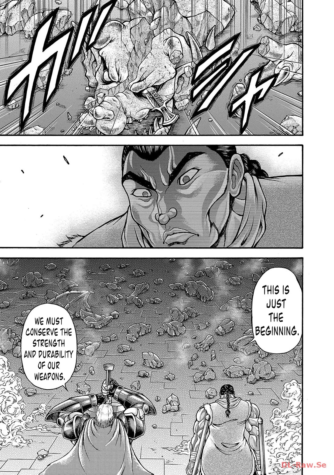 Baki Side Story - Retsu Kaioh Doesn't Mind Even if it's in another World Chapter 44 page 13 - Chapter 44: Breakthrough!